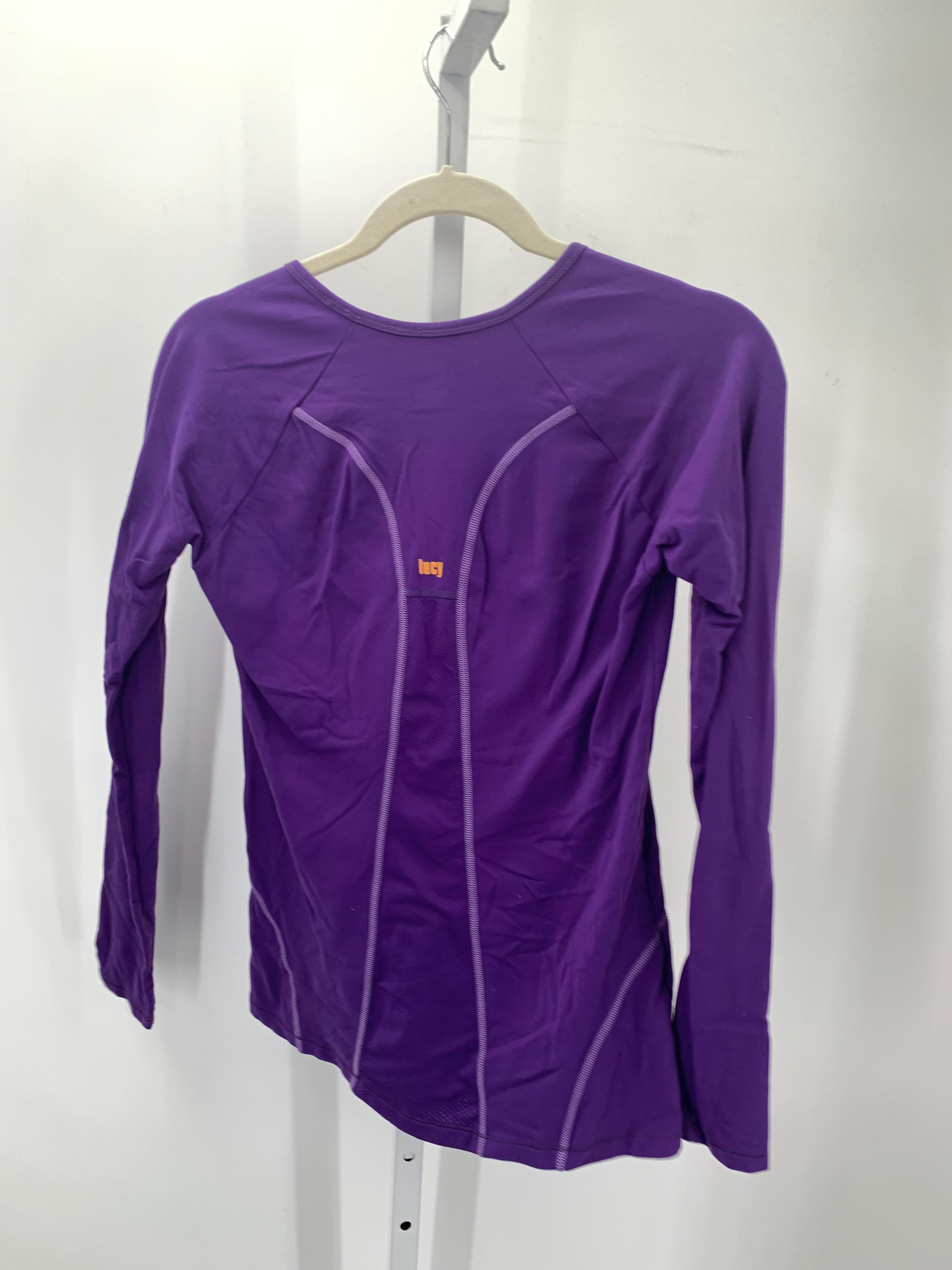 Lucy Size Small Misses Long Sleeve Shirt