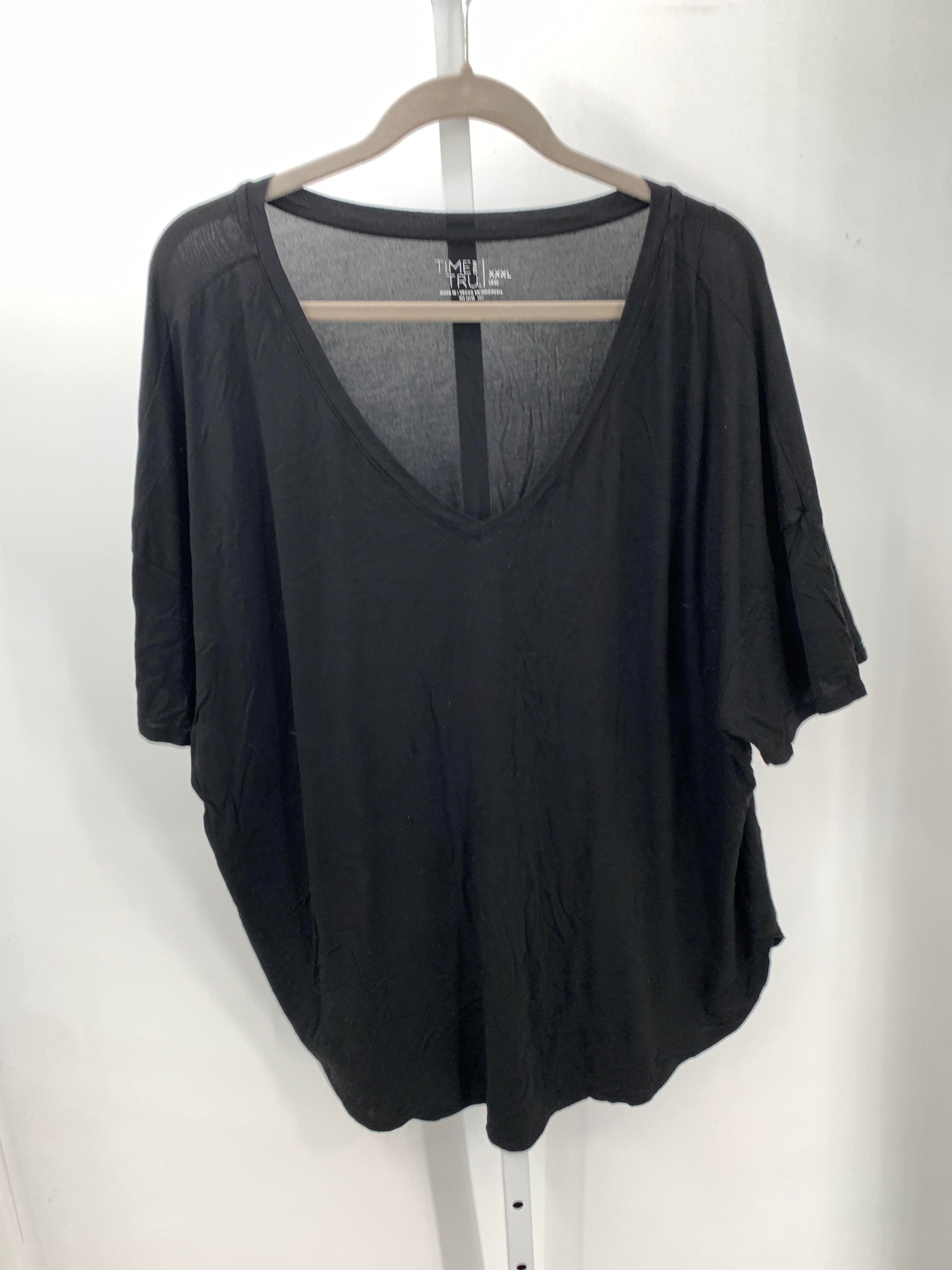 Time and Tru Size XXXL Misses Short Sleeve Shirt