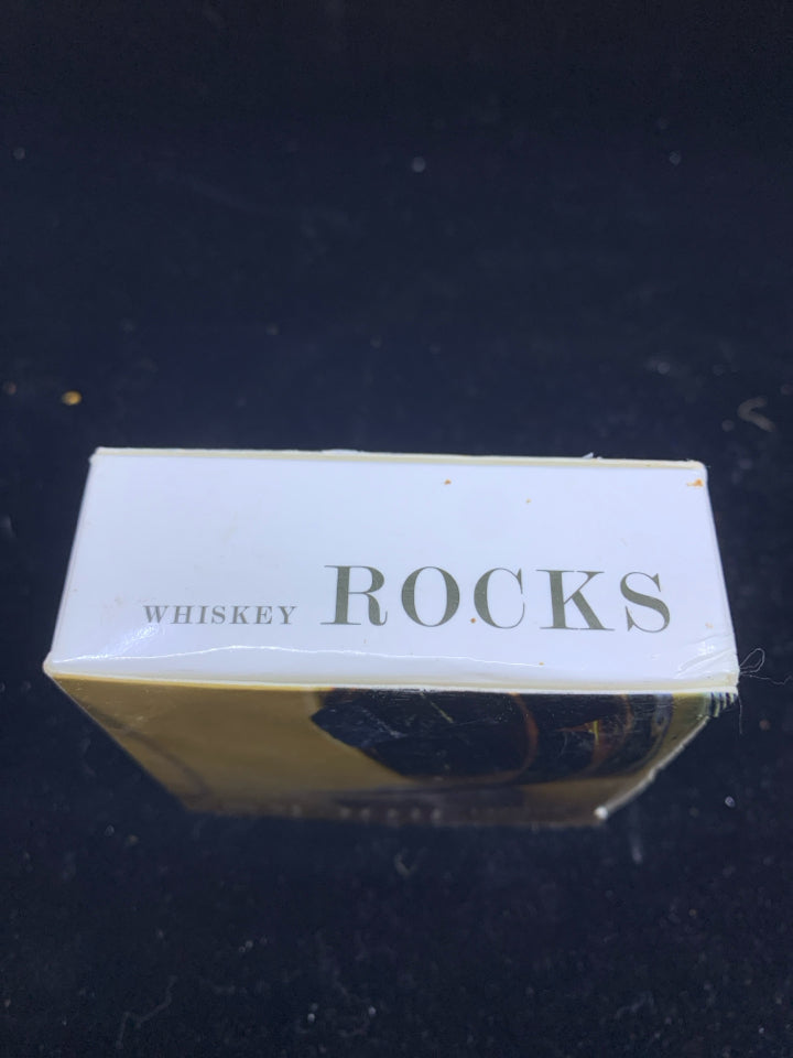 NIB TOPSHELF WHISKEY ROCKS.