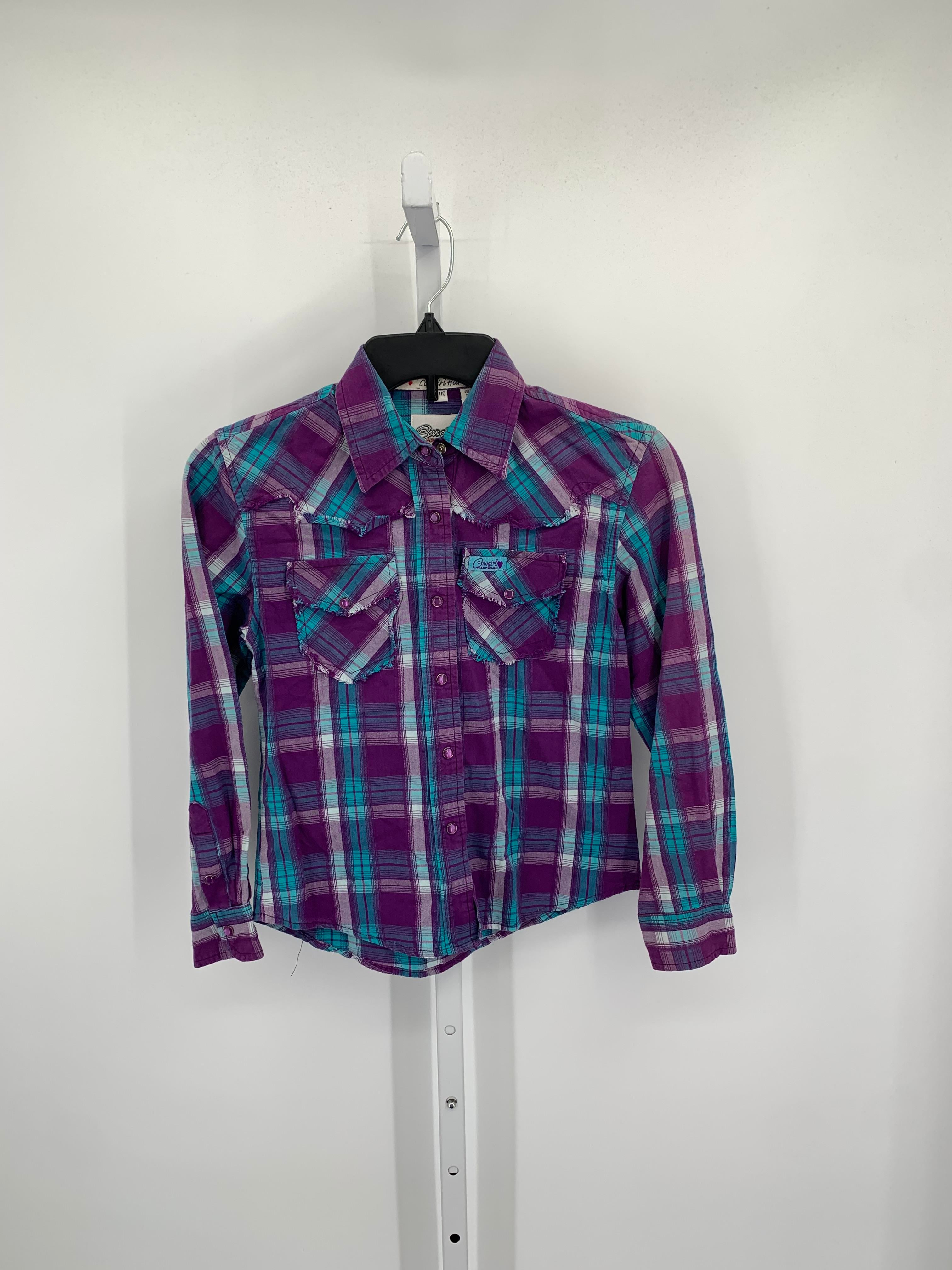 Size 10 Girls Long Sleeve Shirt