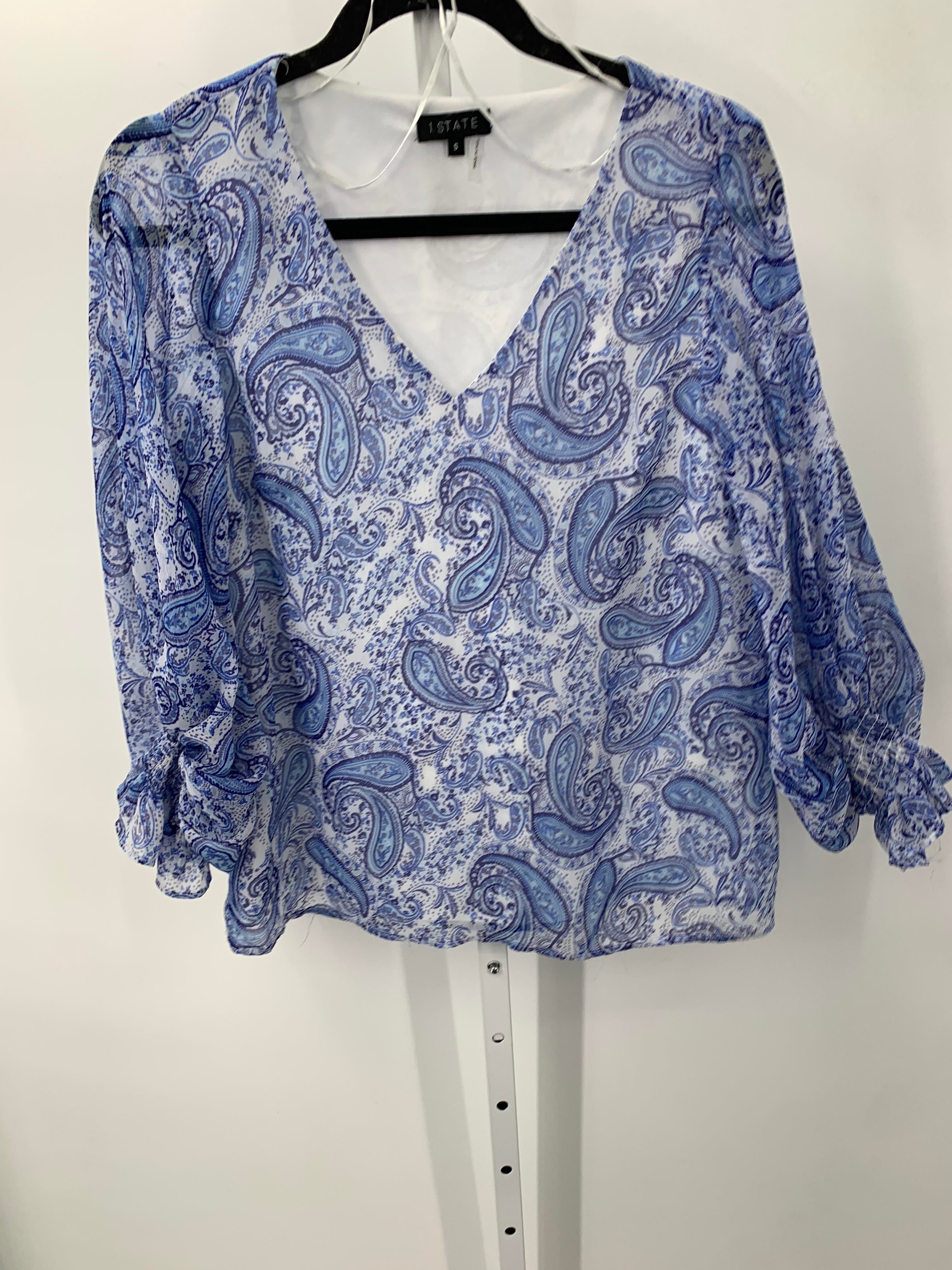 Size Small Misses 3/4 Sleeve Shirt