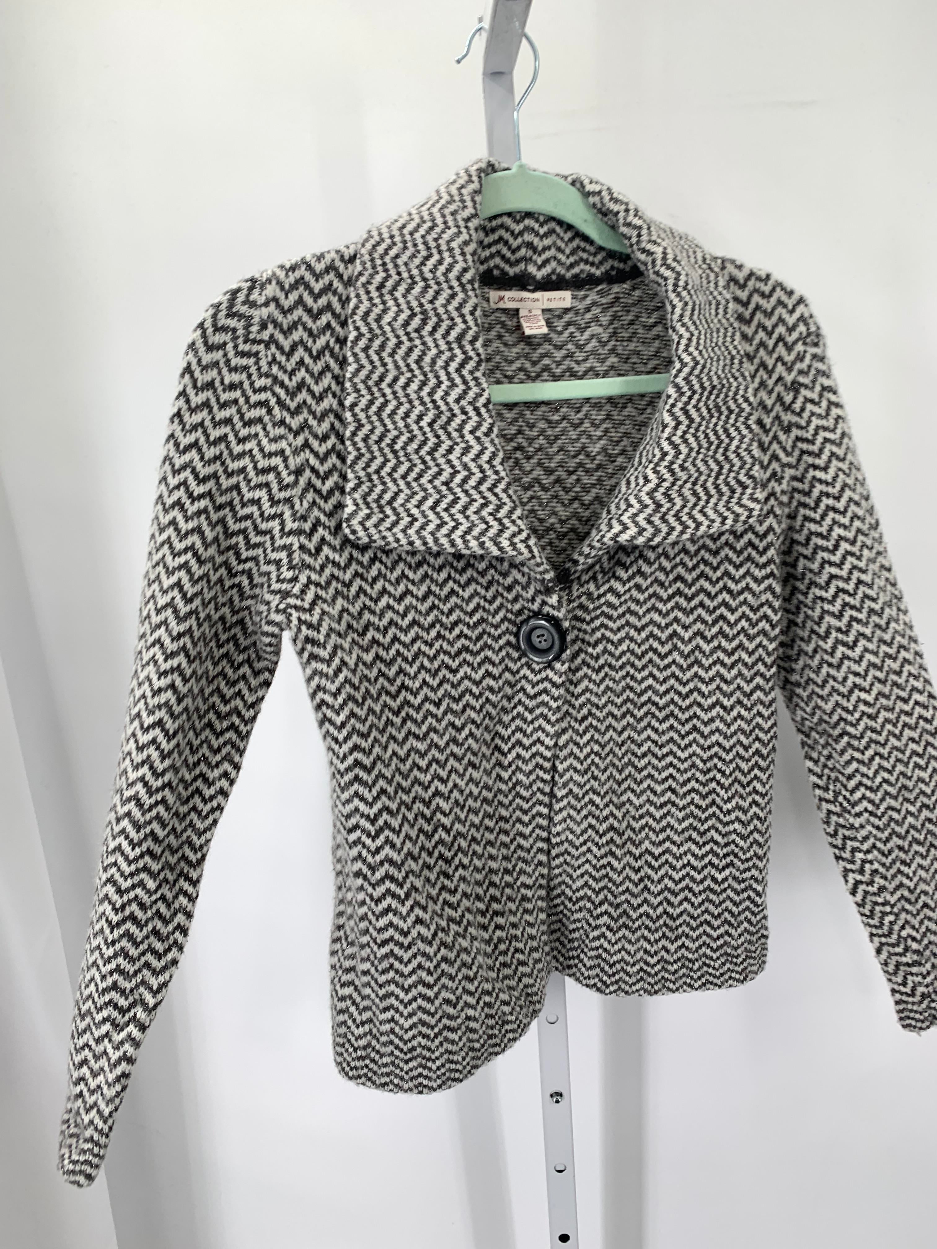 JM Collection Size Small Petite Petite Long Slv Sweater