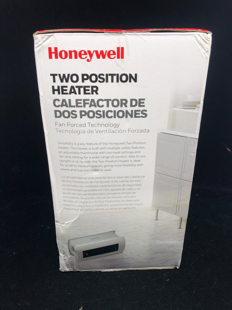 NIB HONEYWELL HEATER FAN.