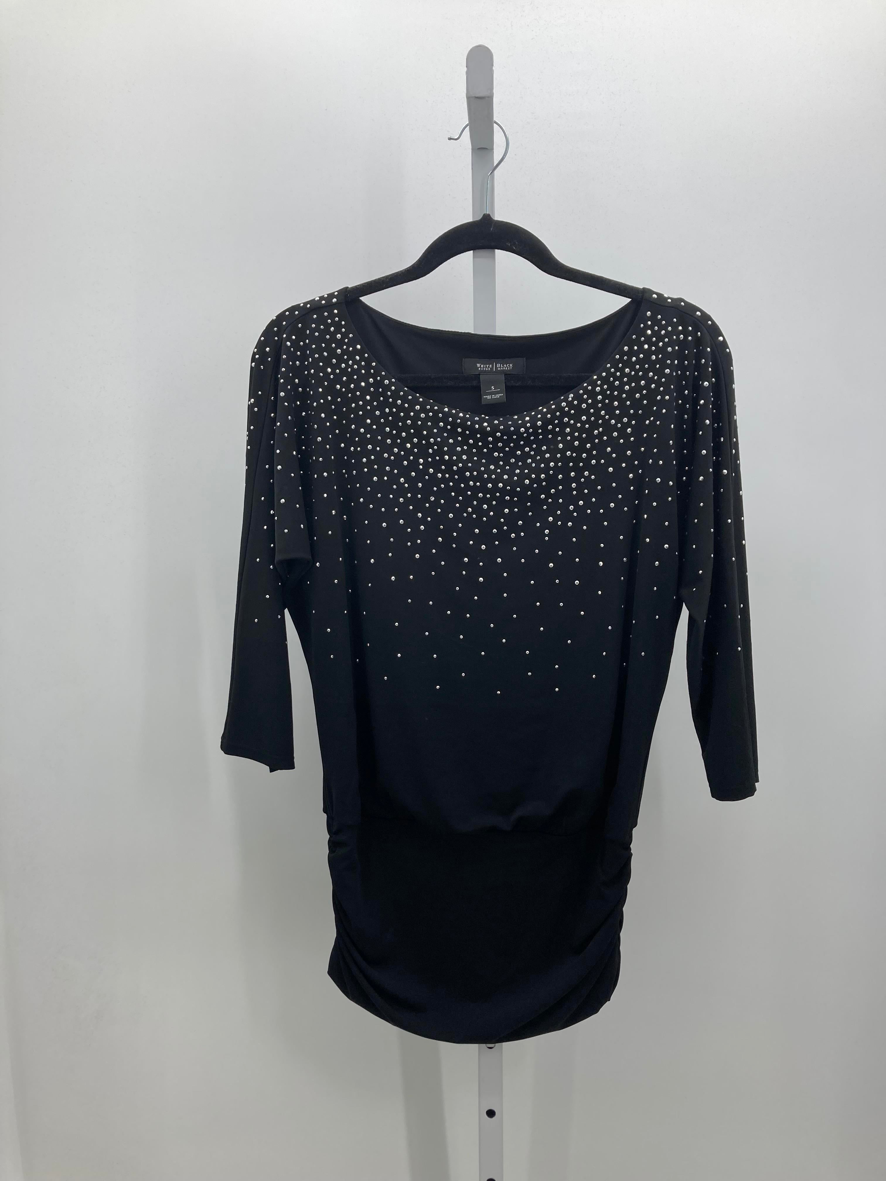 White House Black Size Small Misses 3/4 Sleeve Shirt