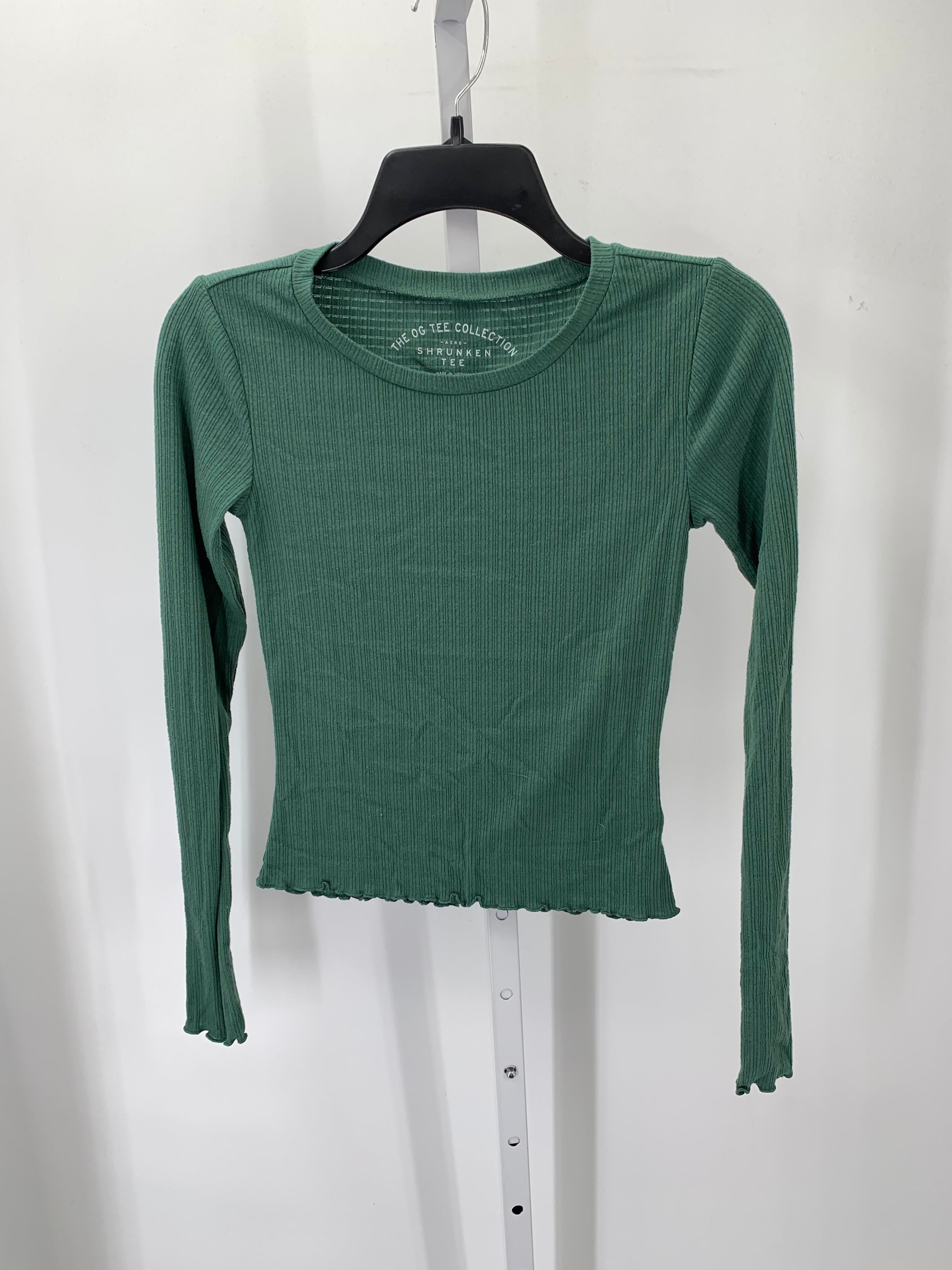 Aero Size Small Juniors Long Sleeve Shirt