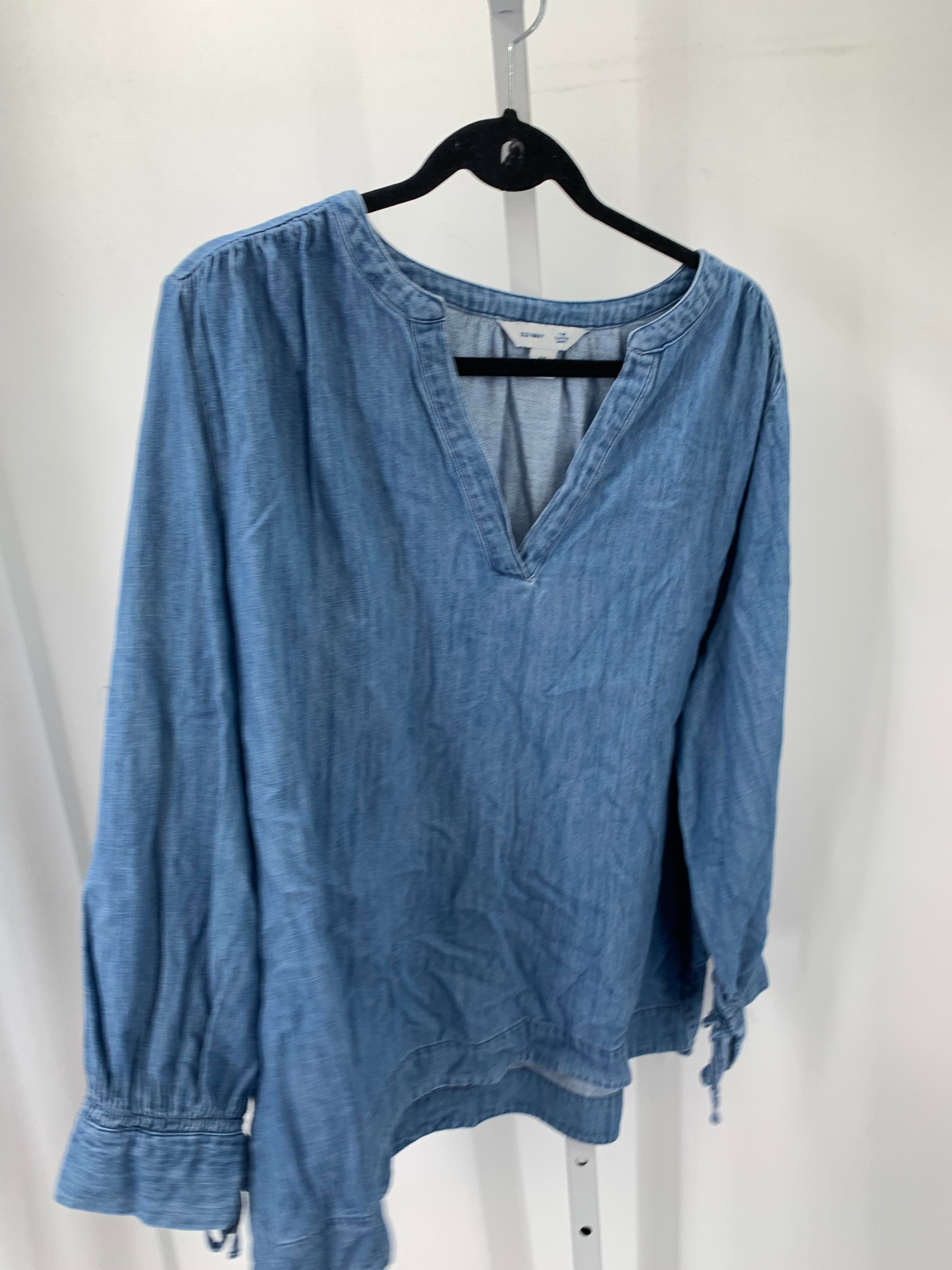 Old Navy Size XXL Misses Long Sleeve Shirt
