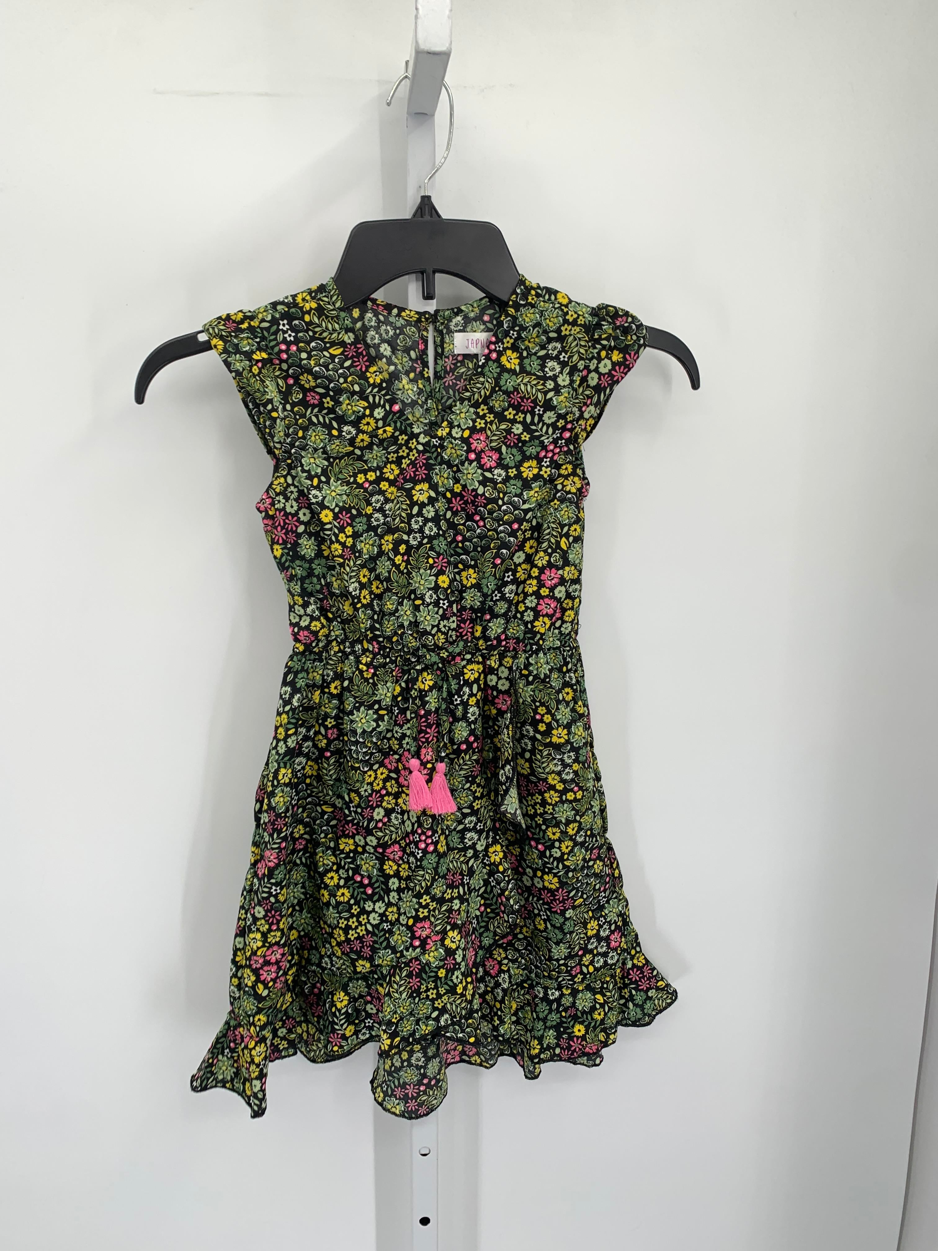 Japna Size 7 Girls Short Sleeve Dress