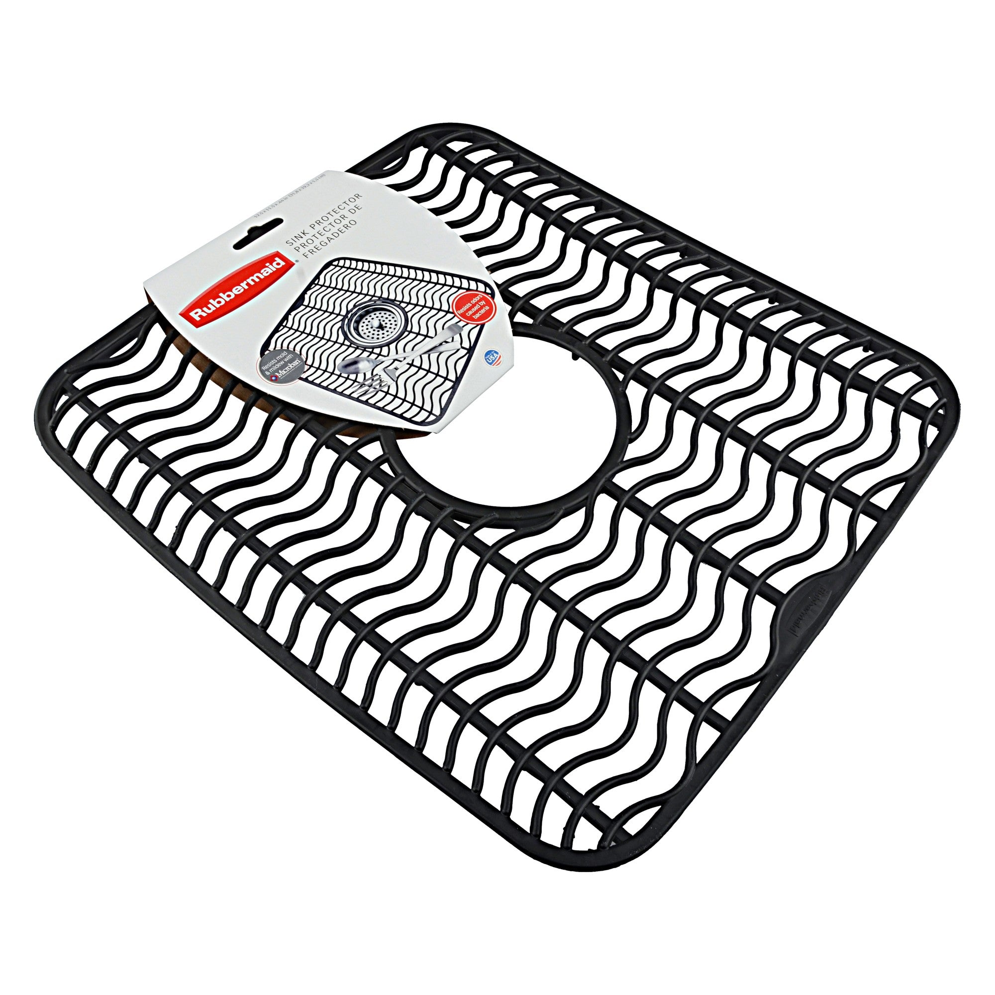 Small Sink Protector in Black -