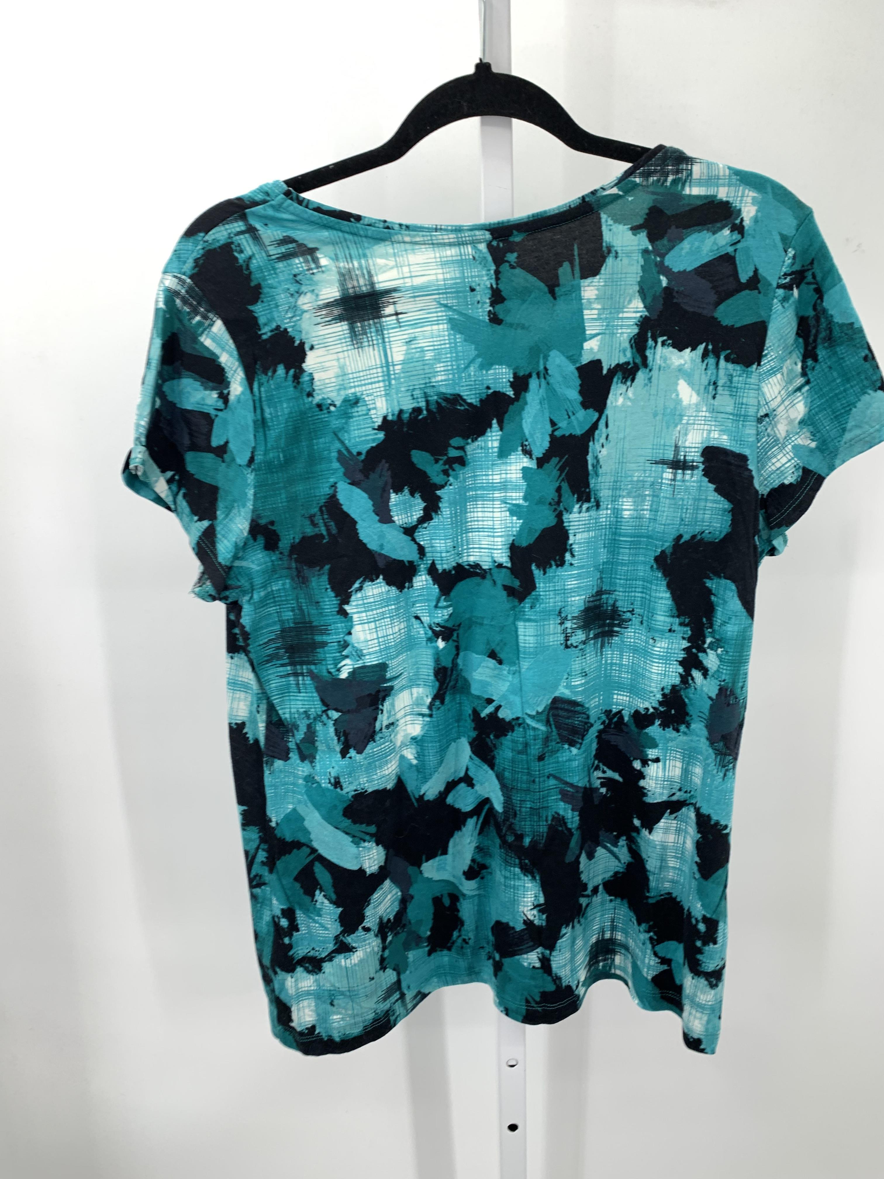 Apt. 9 Size Extra Large Misses Short Sleeve Shirt
