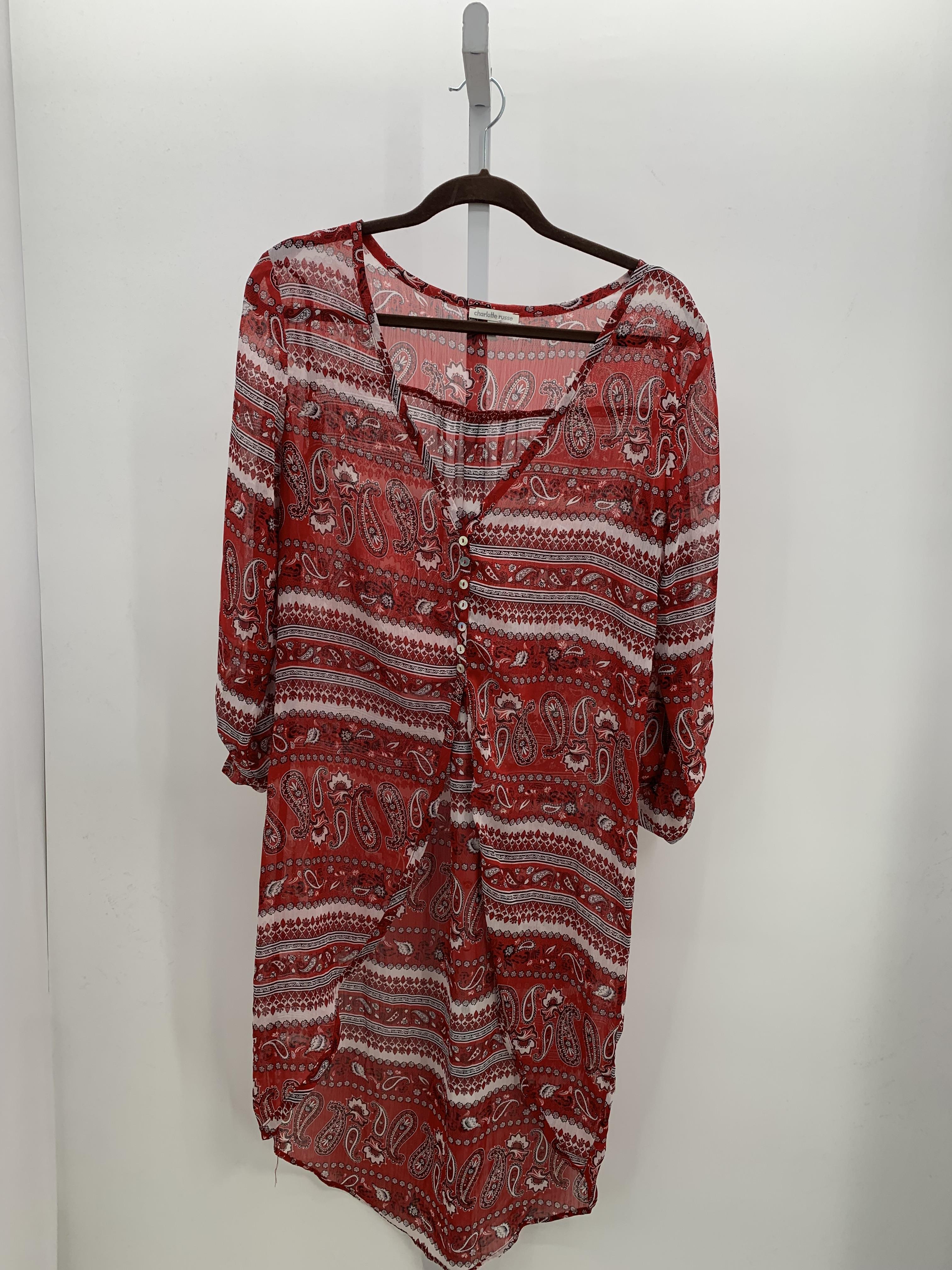 Charlotte Russe Size Medium Juniors Long Sleeve Shirt