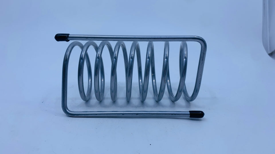 SILVER SPIRAL PAPER ORGANIZER.