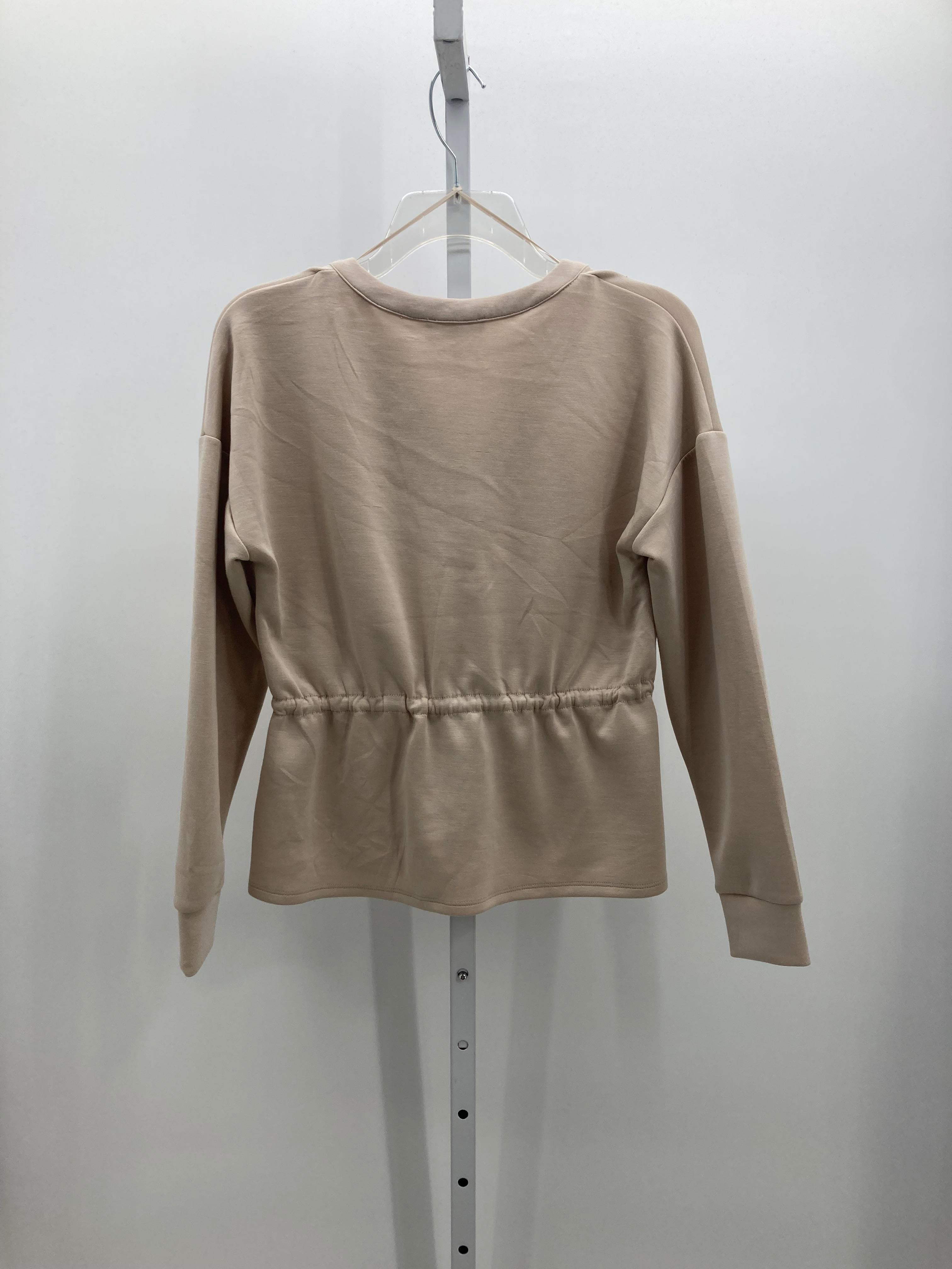 Cable & Gauge Size X Small Misses Long Sleeve Shirt