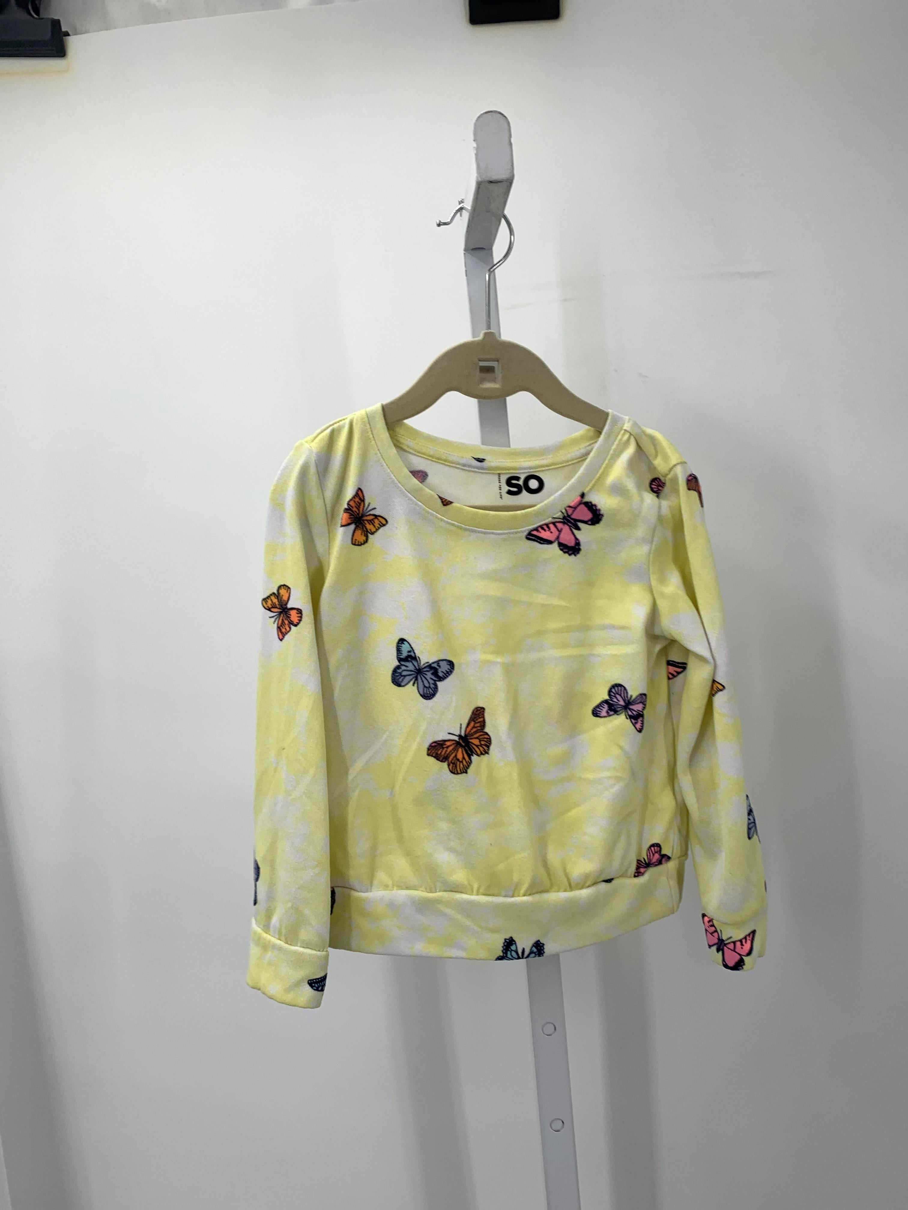 SO Size 4-5 Girls Long Sleeve Shirt
