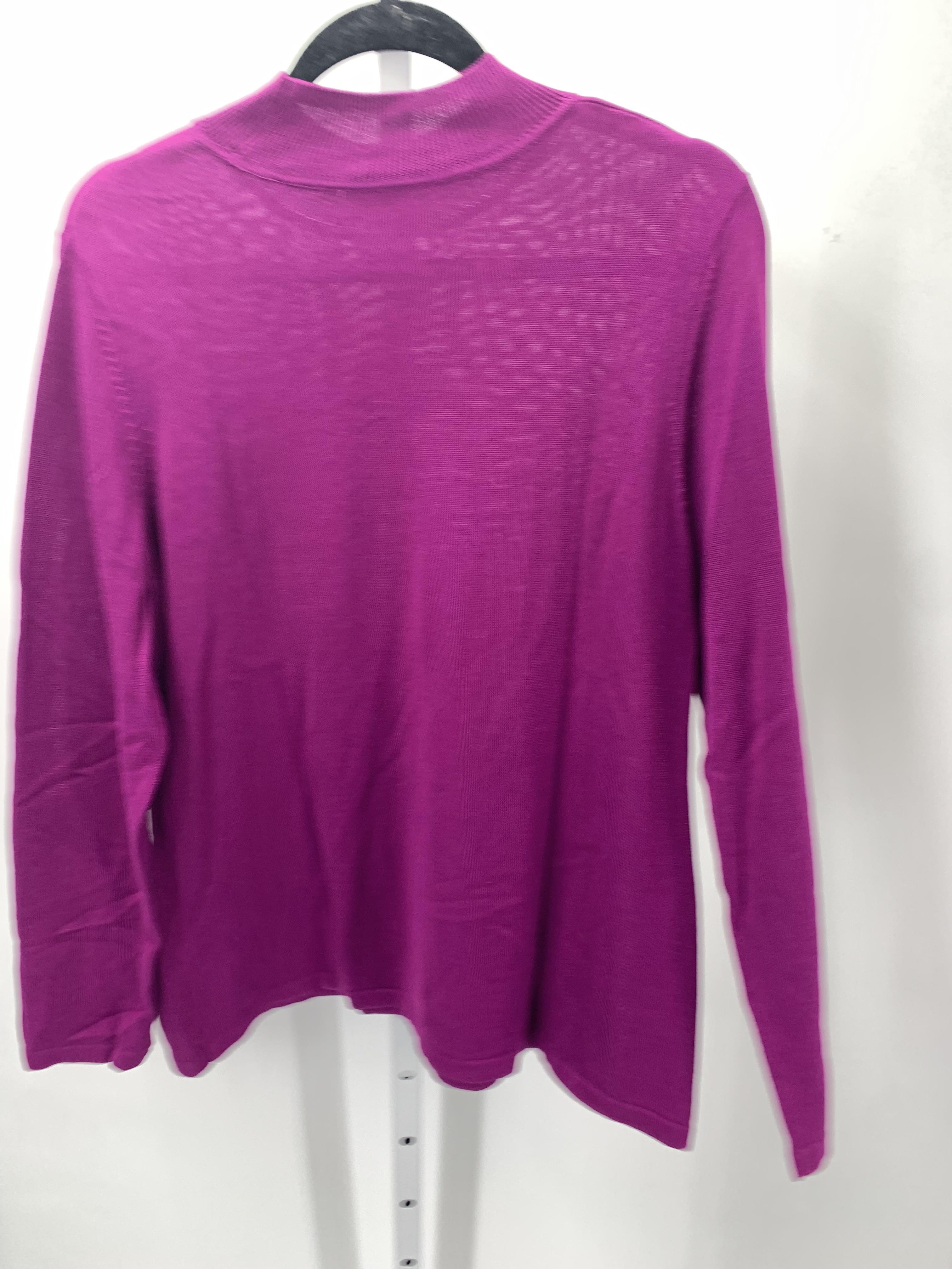 Coldwater Creek Size 1X Womens Long Slv Sweater