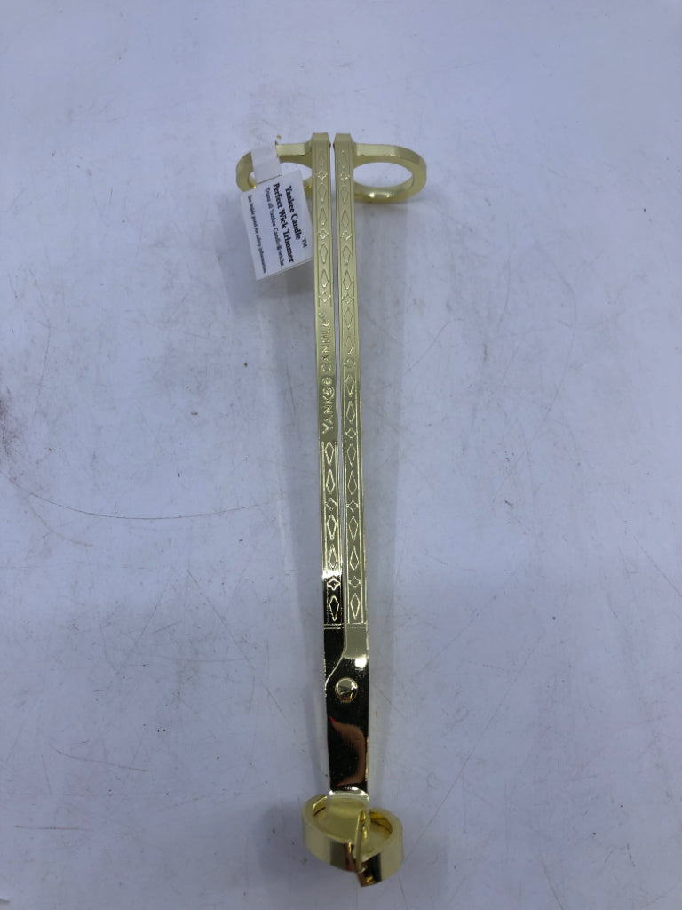 NWT GOLD WICK TRIMMER-YANKEE CANDLE.