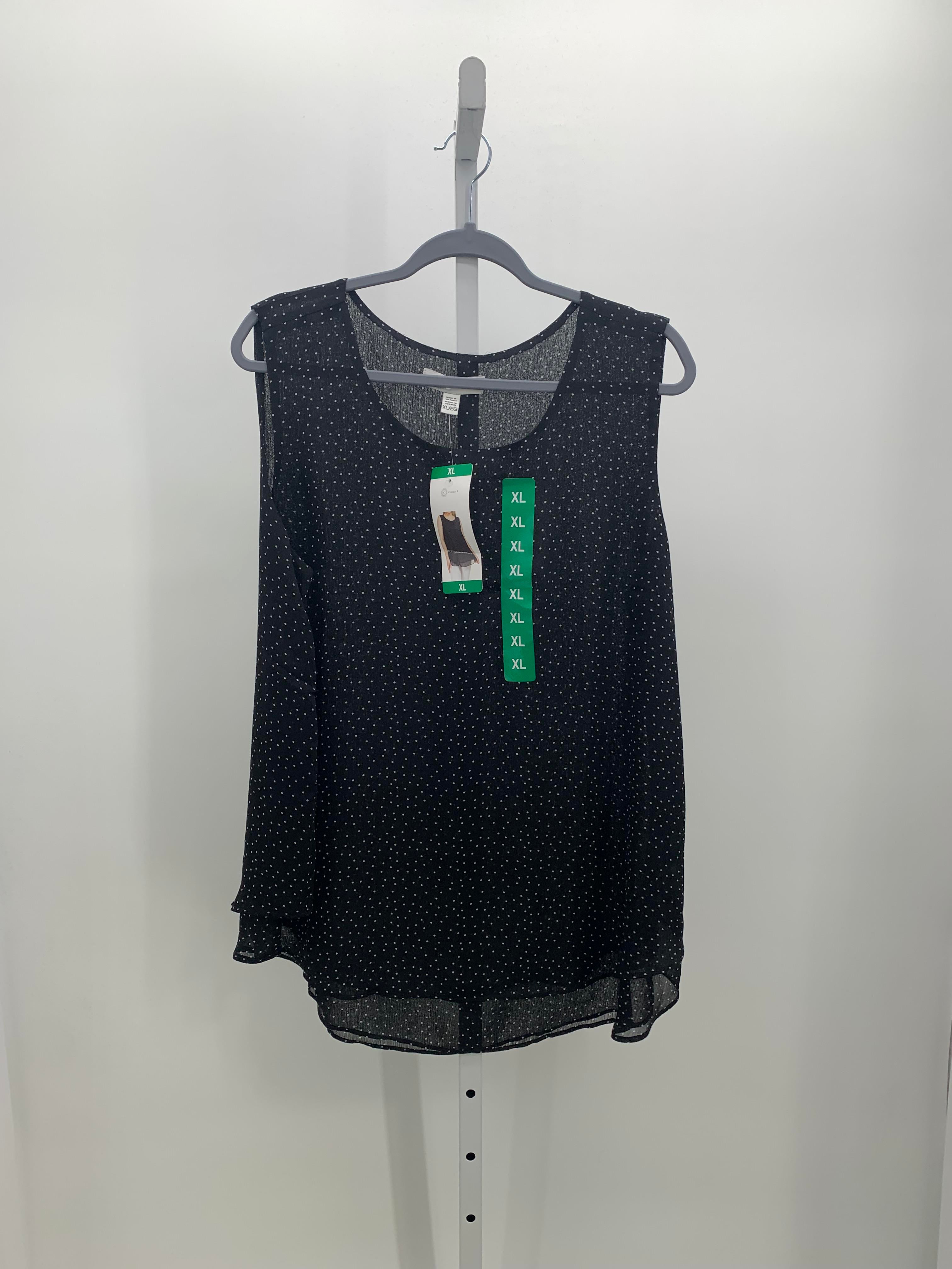Size Extra Large Misses Sleeveless Shirt