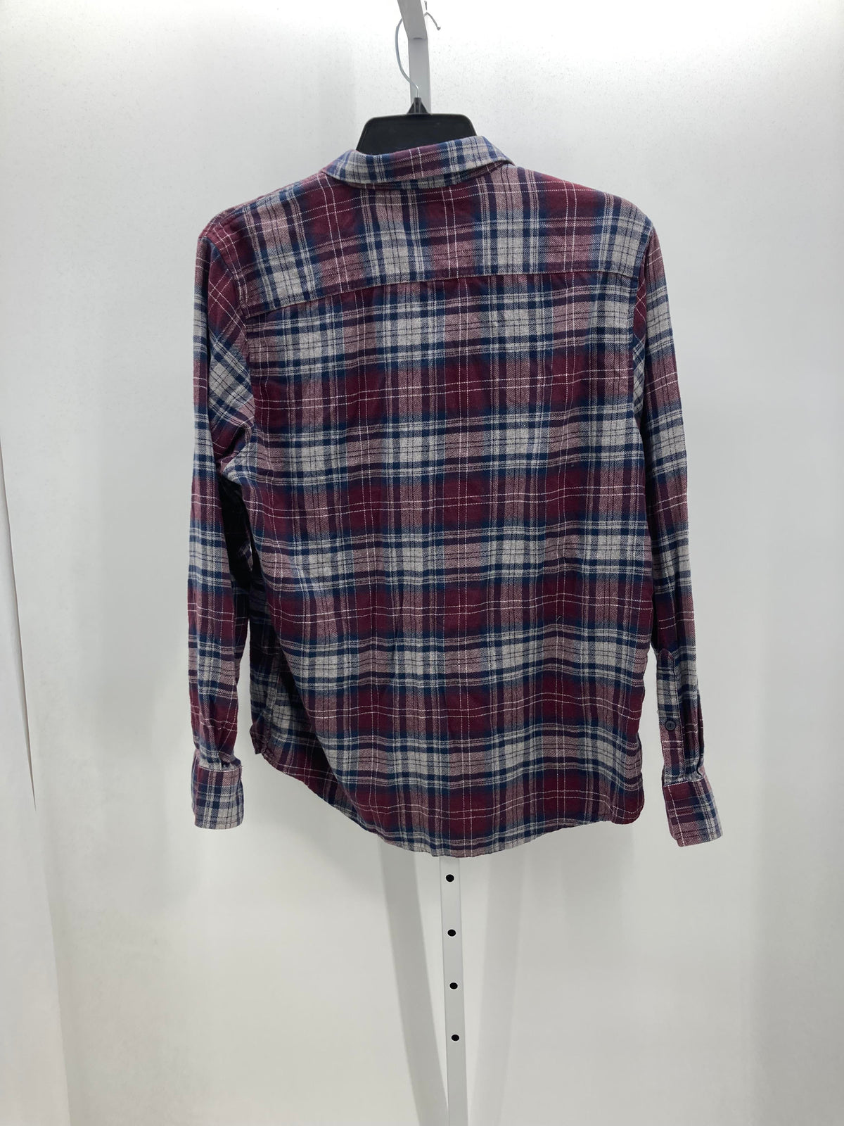 BLUE GREY PLAID