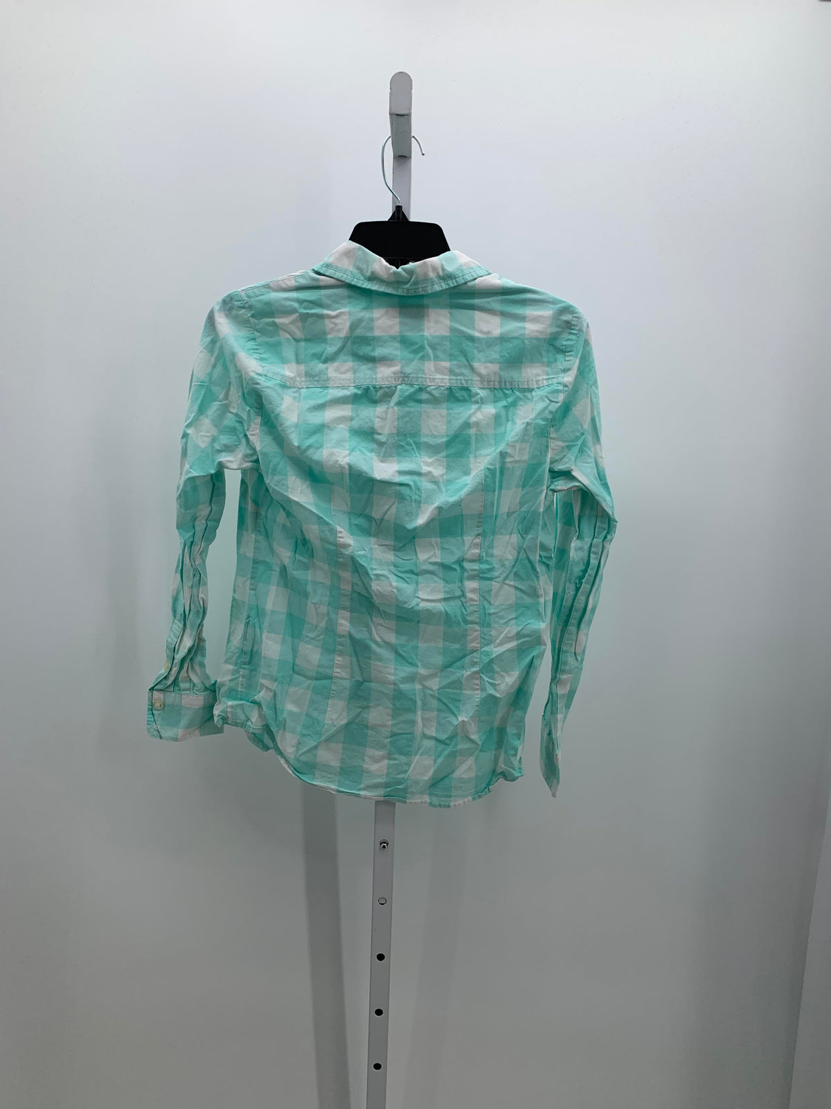 Vineyard Vines Size 4 Misses Long Sleeve Shirt
