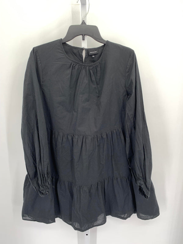 Who What Wear Size Large Misses Long Sleeve Dress