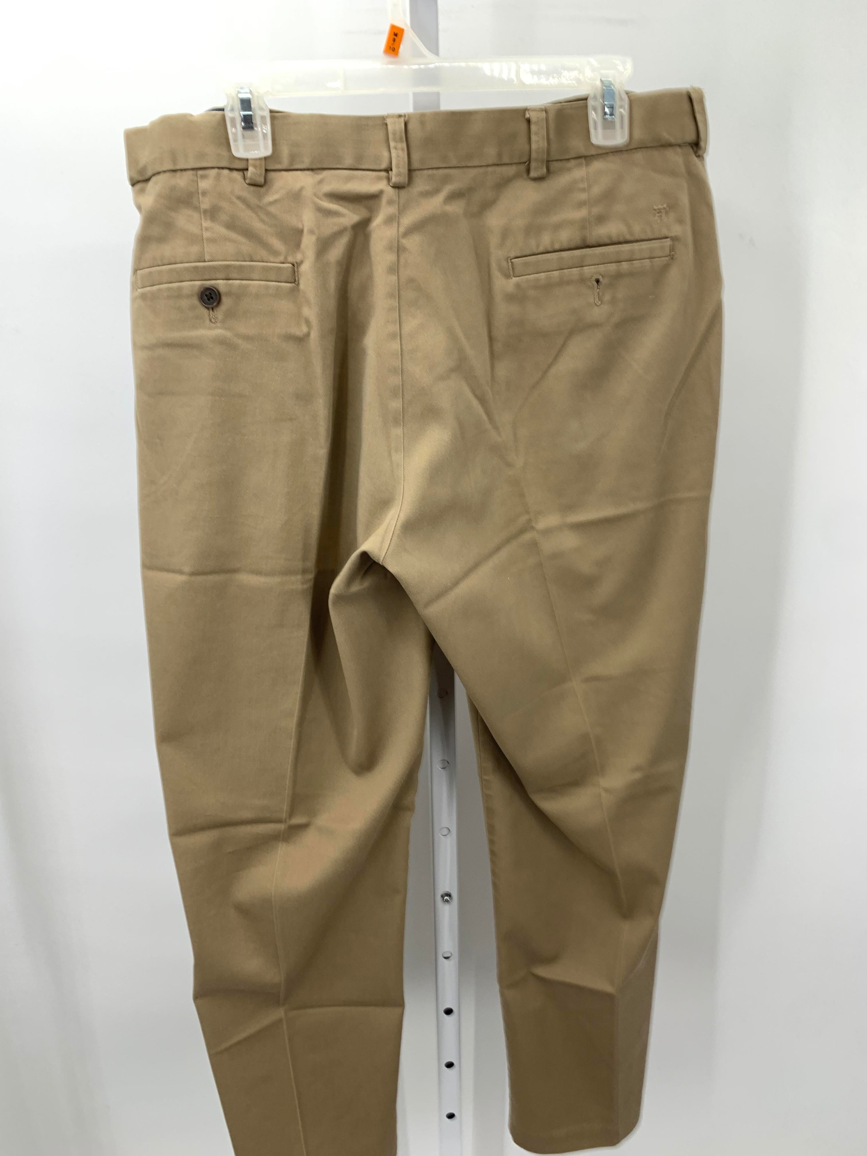 PLEATED FRONT PANTS