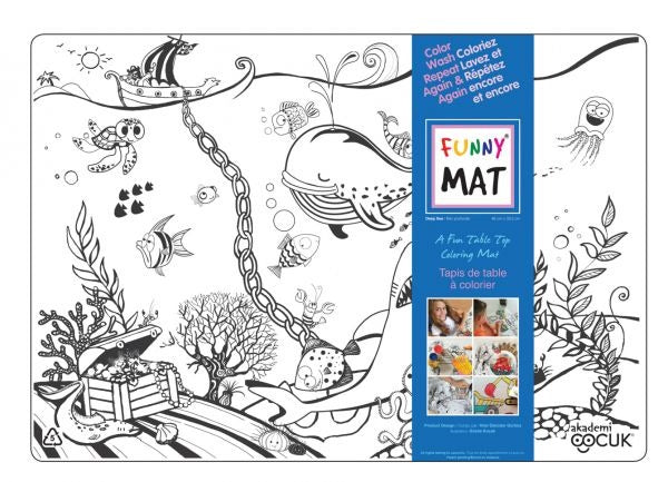 Funny Mat Placemat - Deep Sea