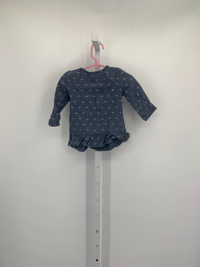 Carters Size 12 Months Girls Long Sleeve Shirt