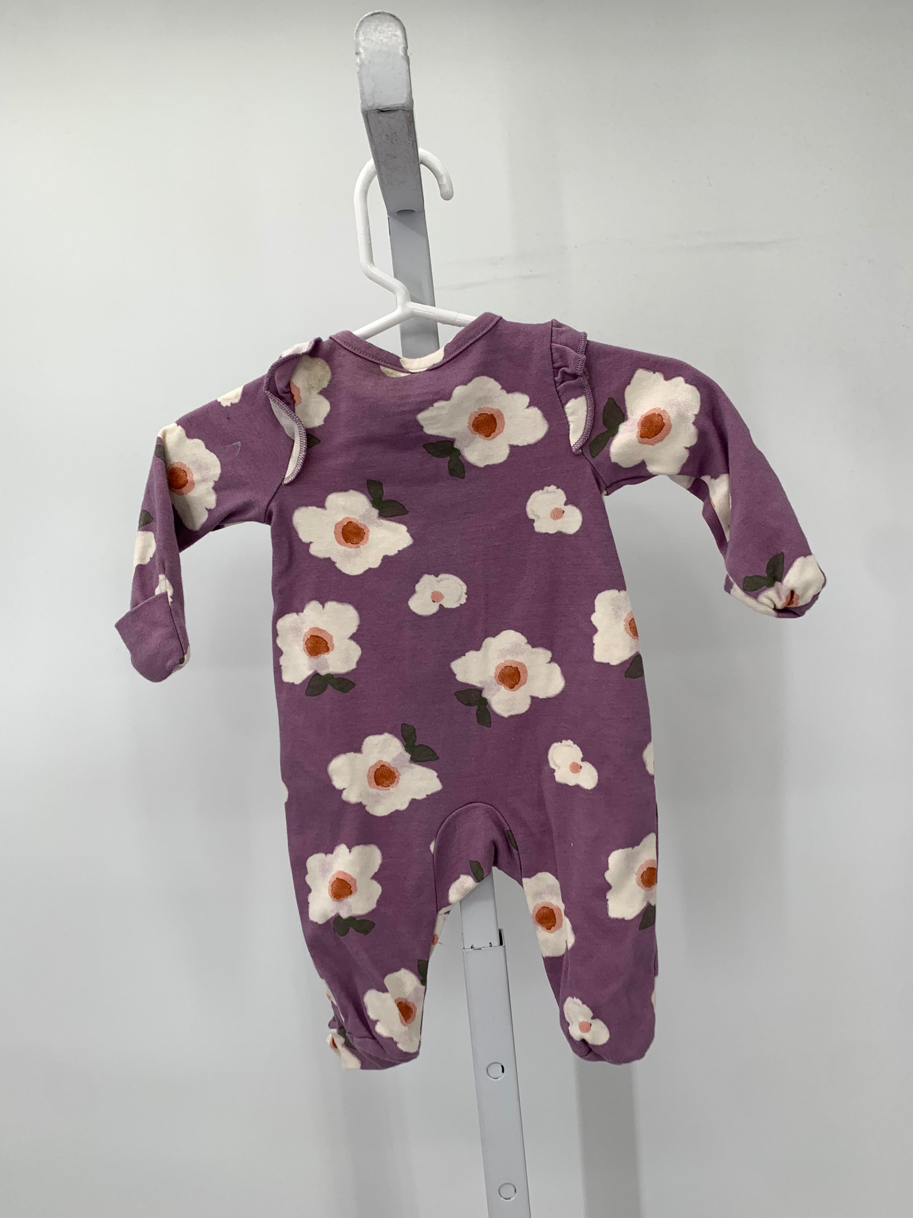 Carters Size Newborn Girls Long Slv. Romper