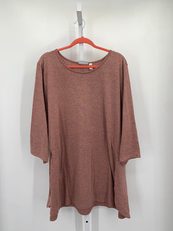 d & co. Size 3X Womens Short Sleeve Dress