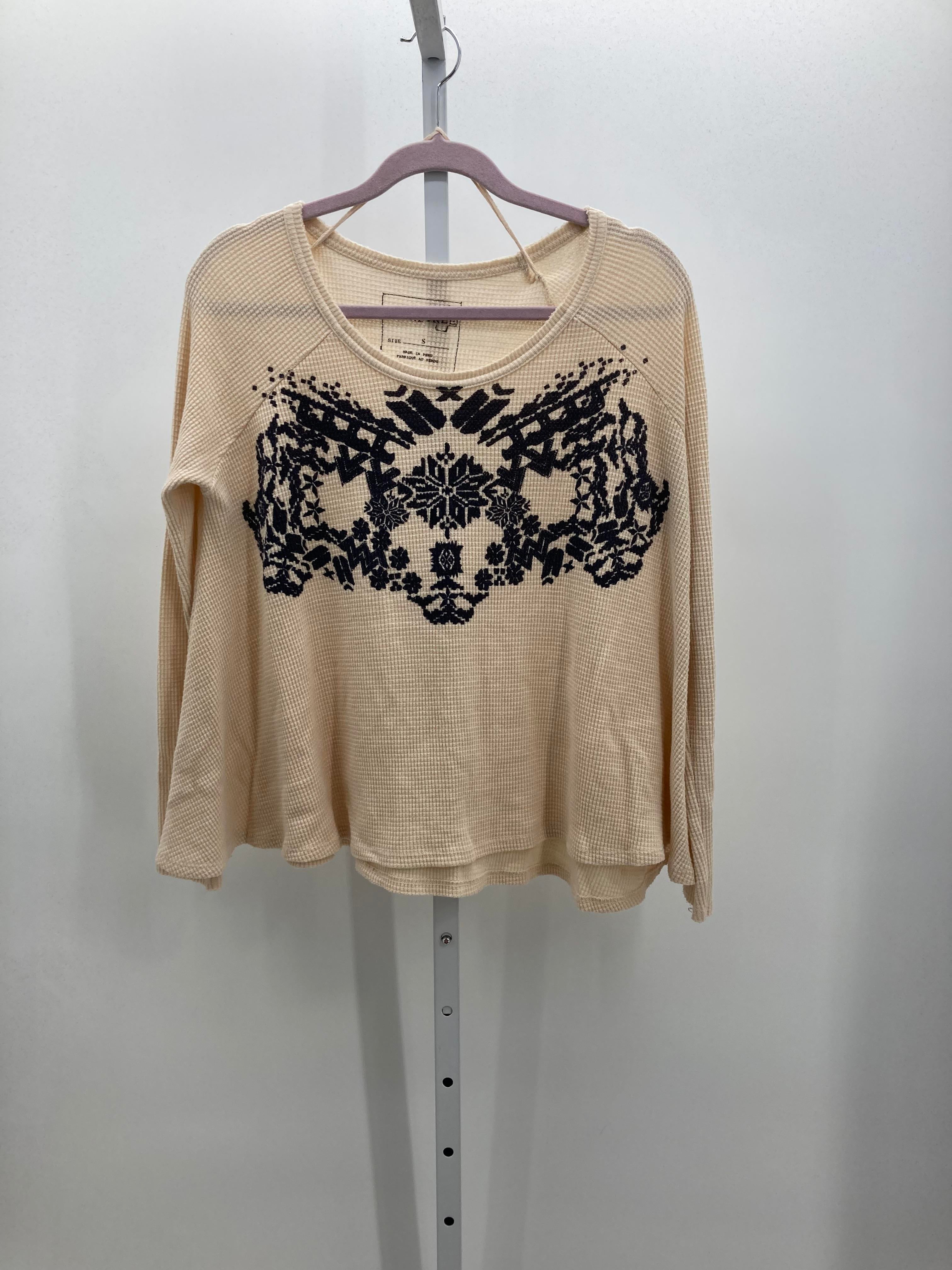 We The Free Size Small Misses Long Sleeve Shirt