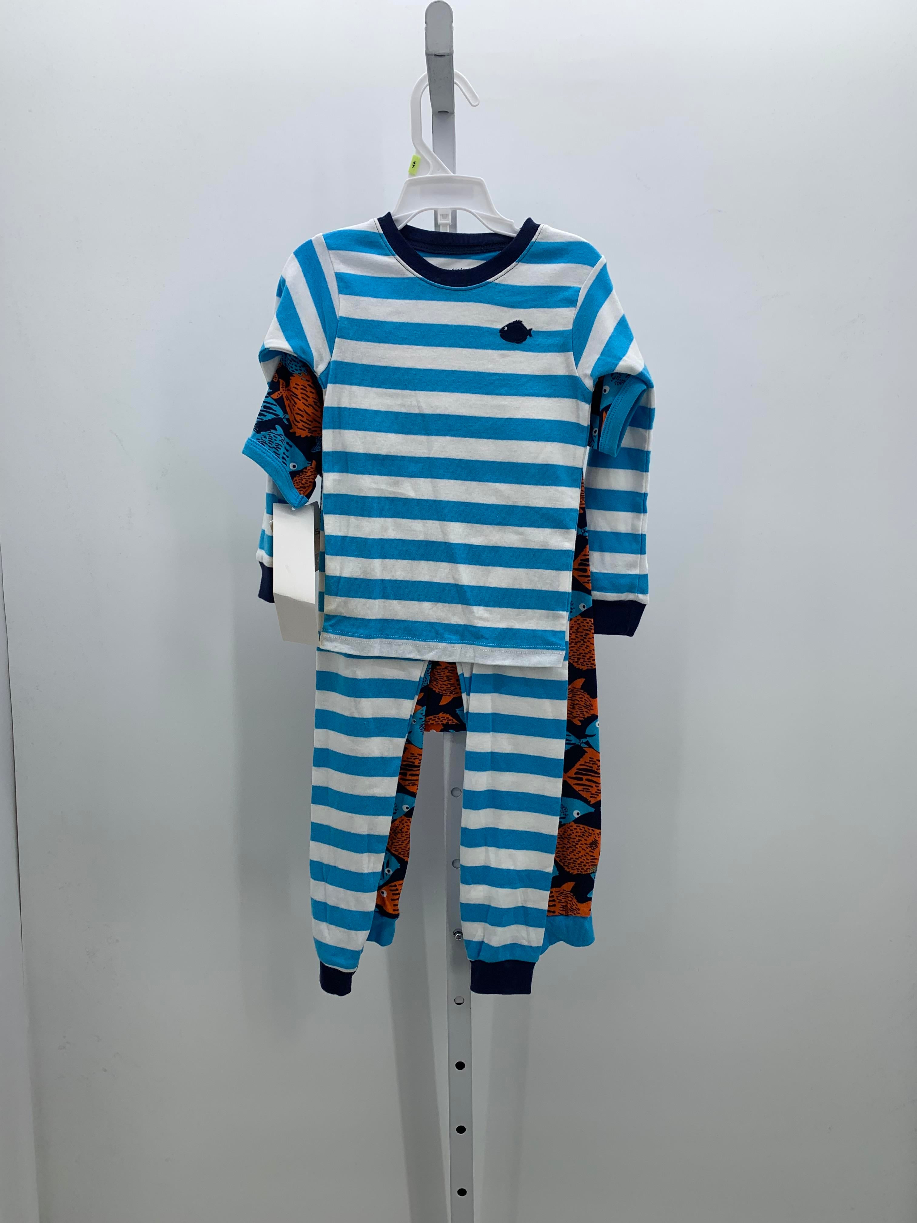 NEW TWO SETS FISH STRIPES PJS