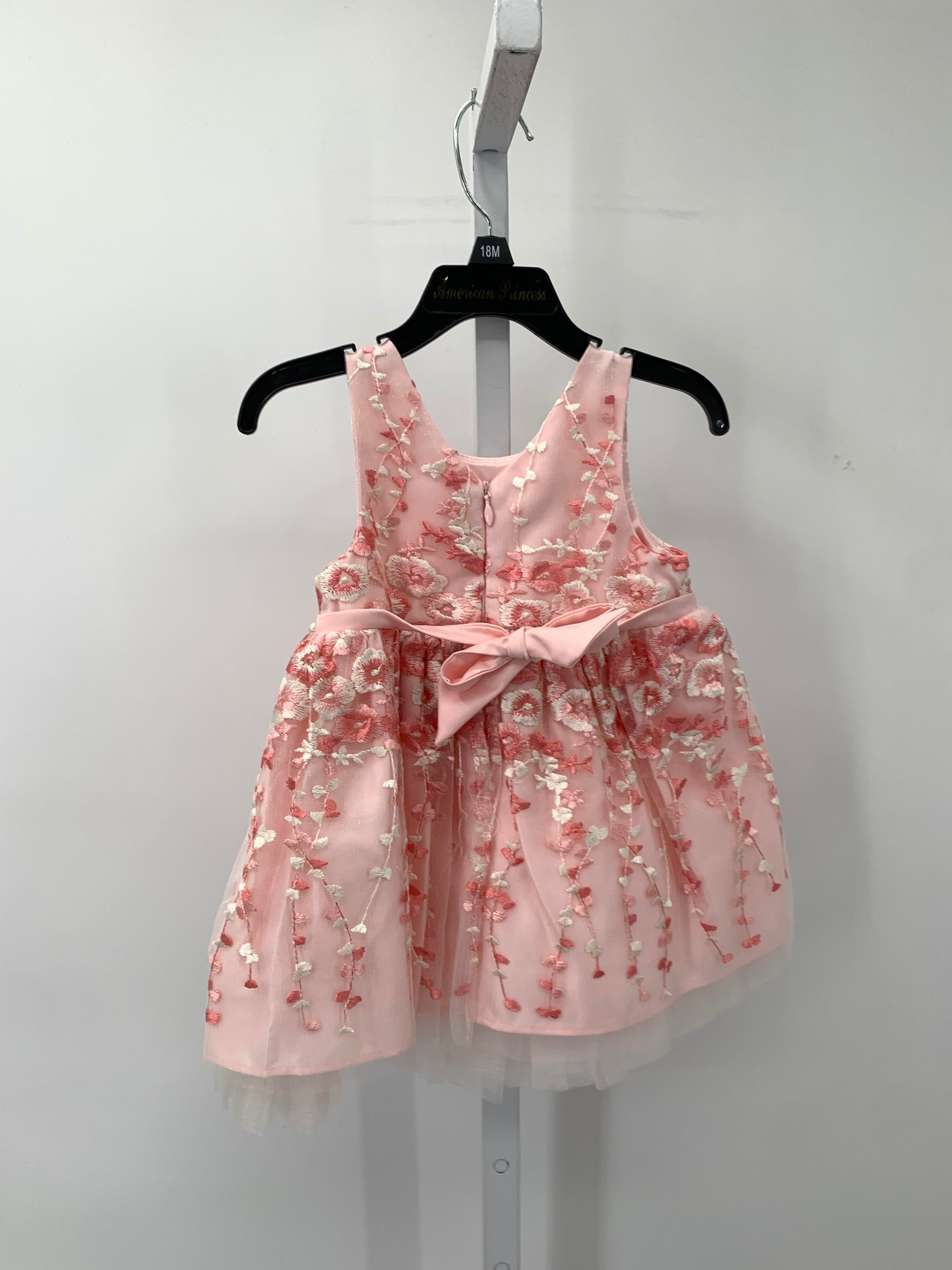 American Princess Size 18 Months Girls Sleeveless Dress