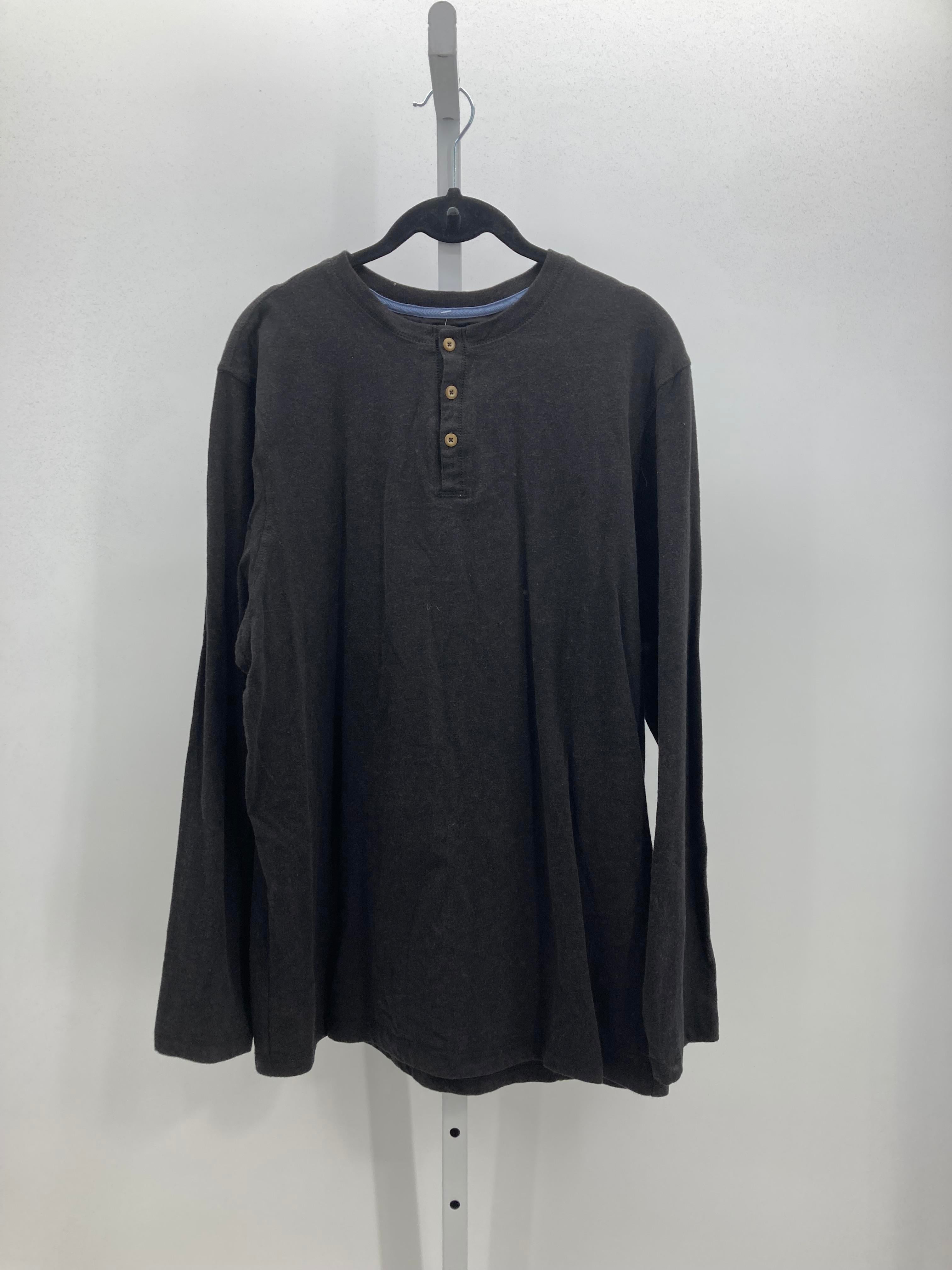 NEW HENLEY KNIT TOP