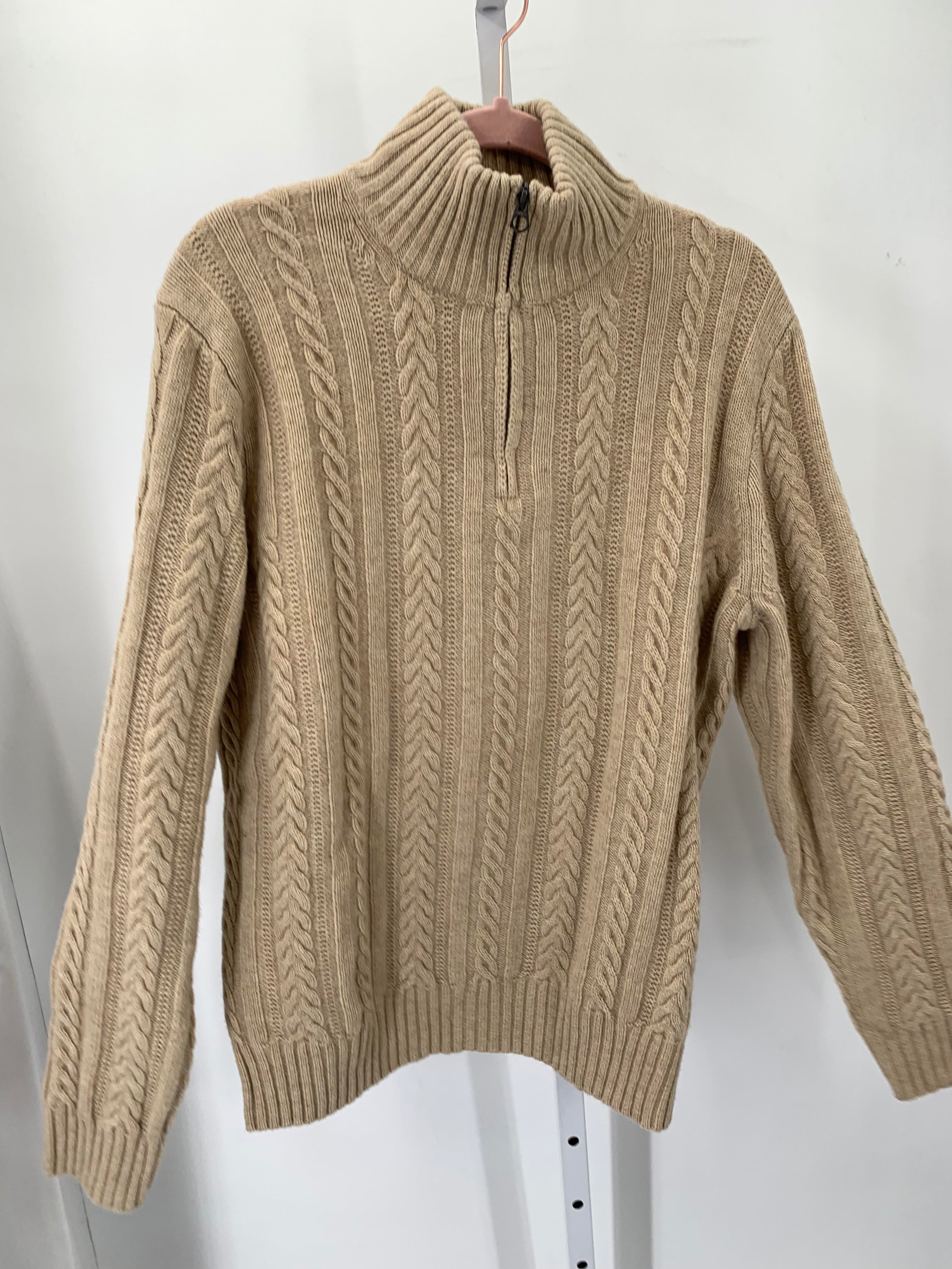 CABLE KNIT SWEATER