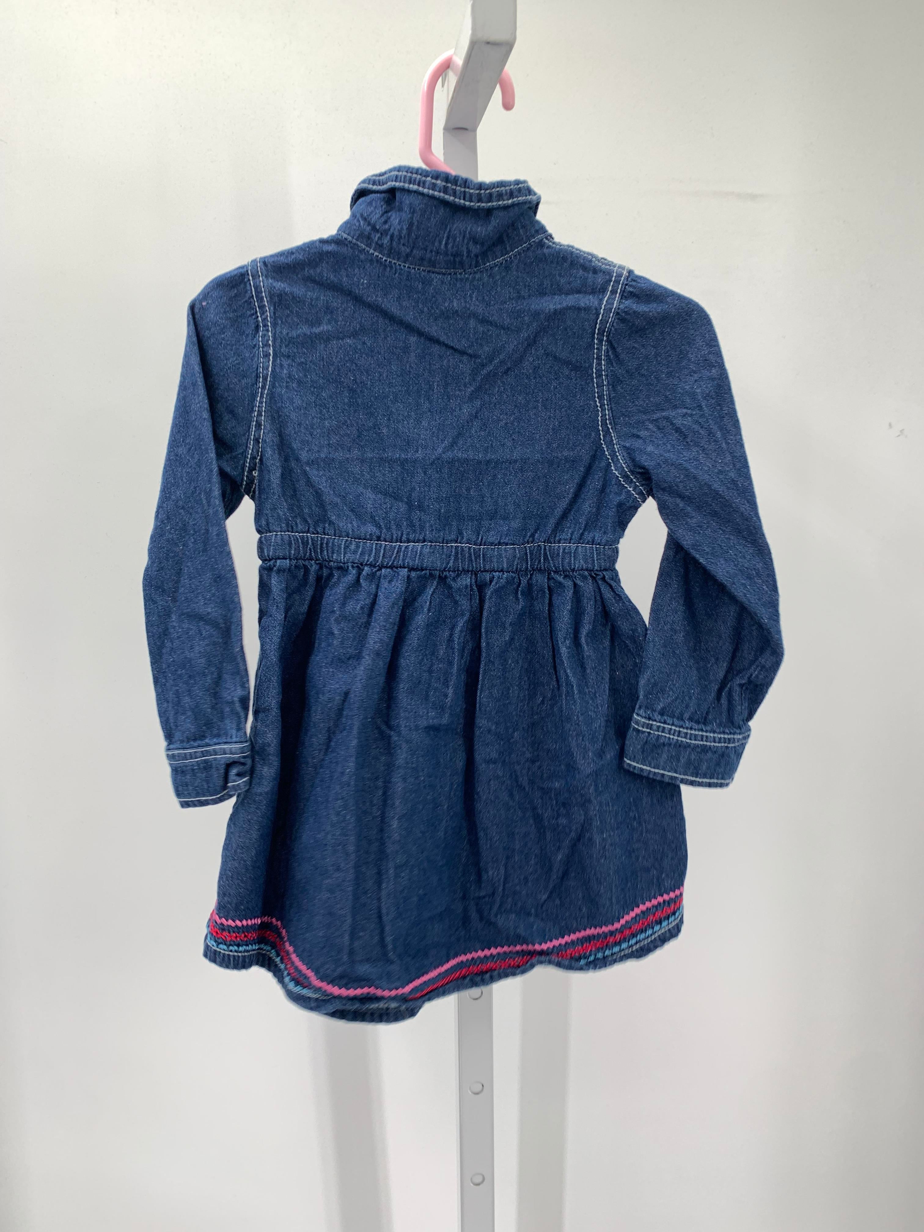 Nannette Size 2T Girls Long Sleeve Dress