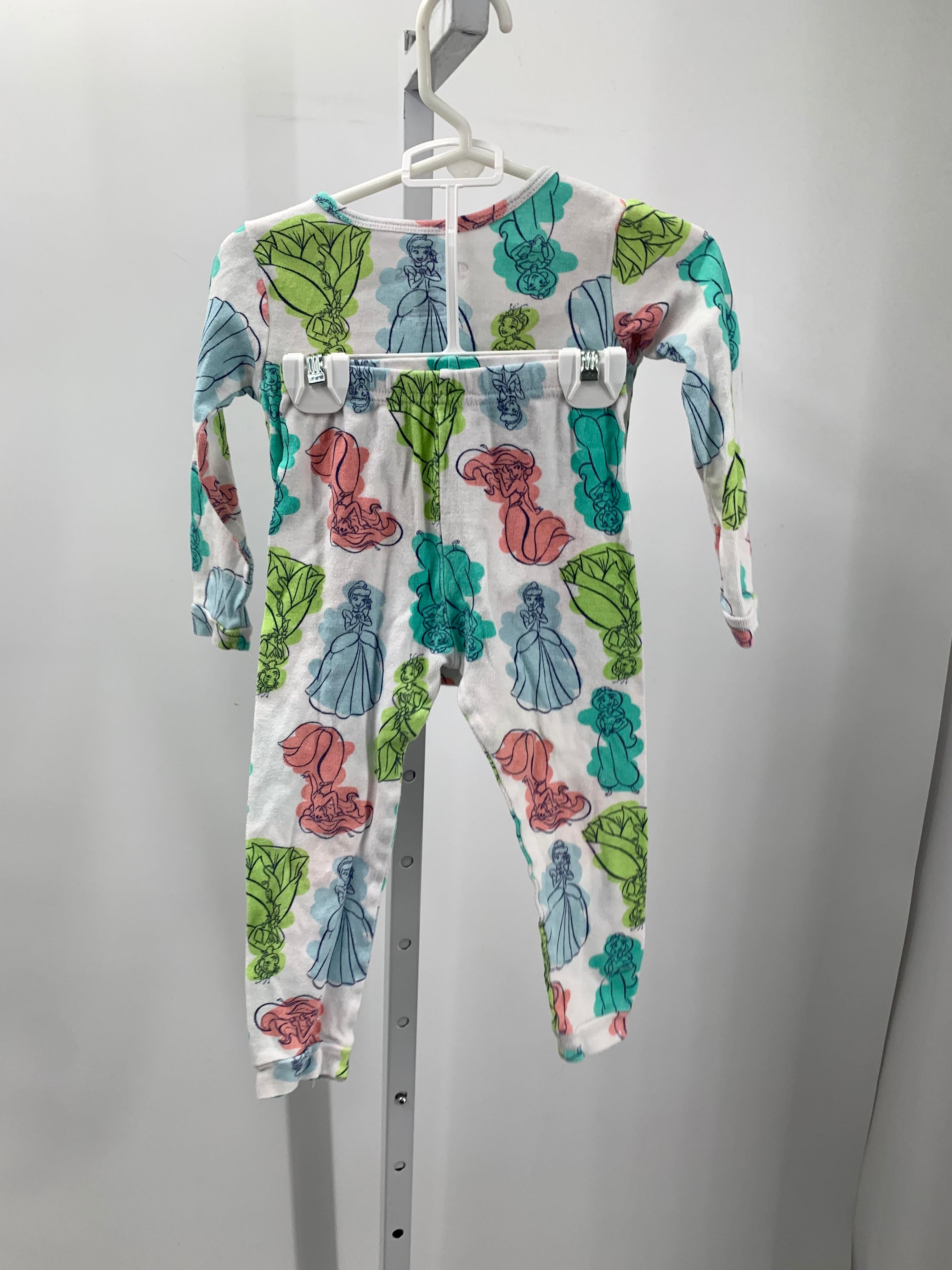Disney Princess Size 3T Girls Pajamas