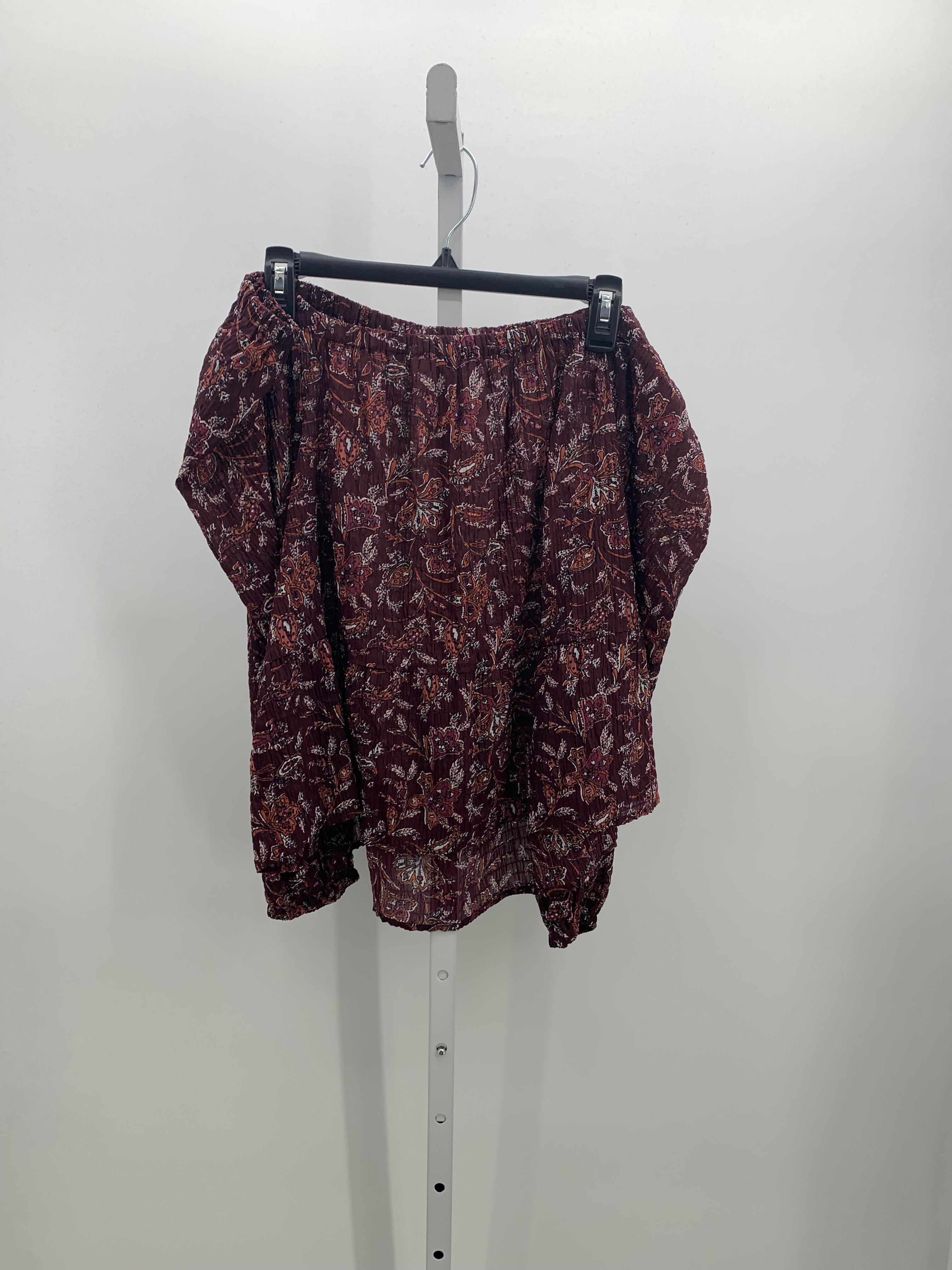Loft Size Large Misses Long Sleeve Shirt