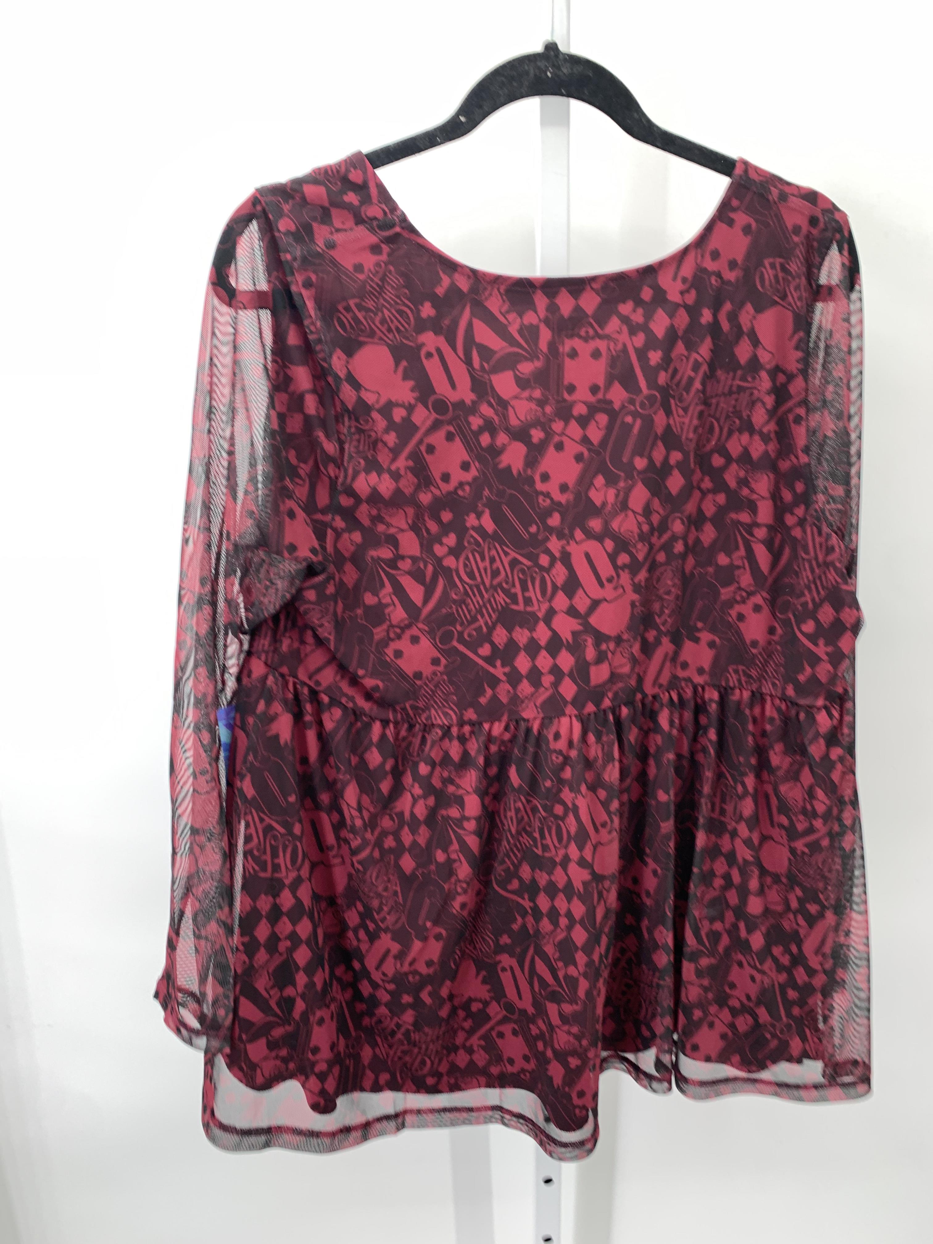 Torrid Size 0X Womens Long Sleeve Shirt