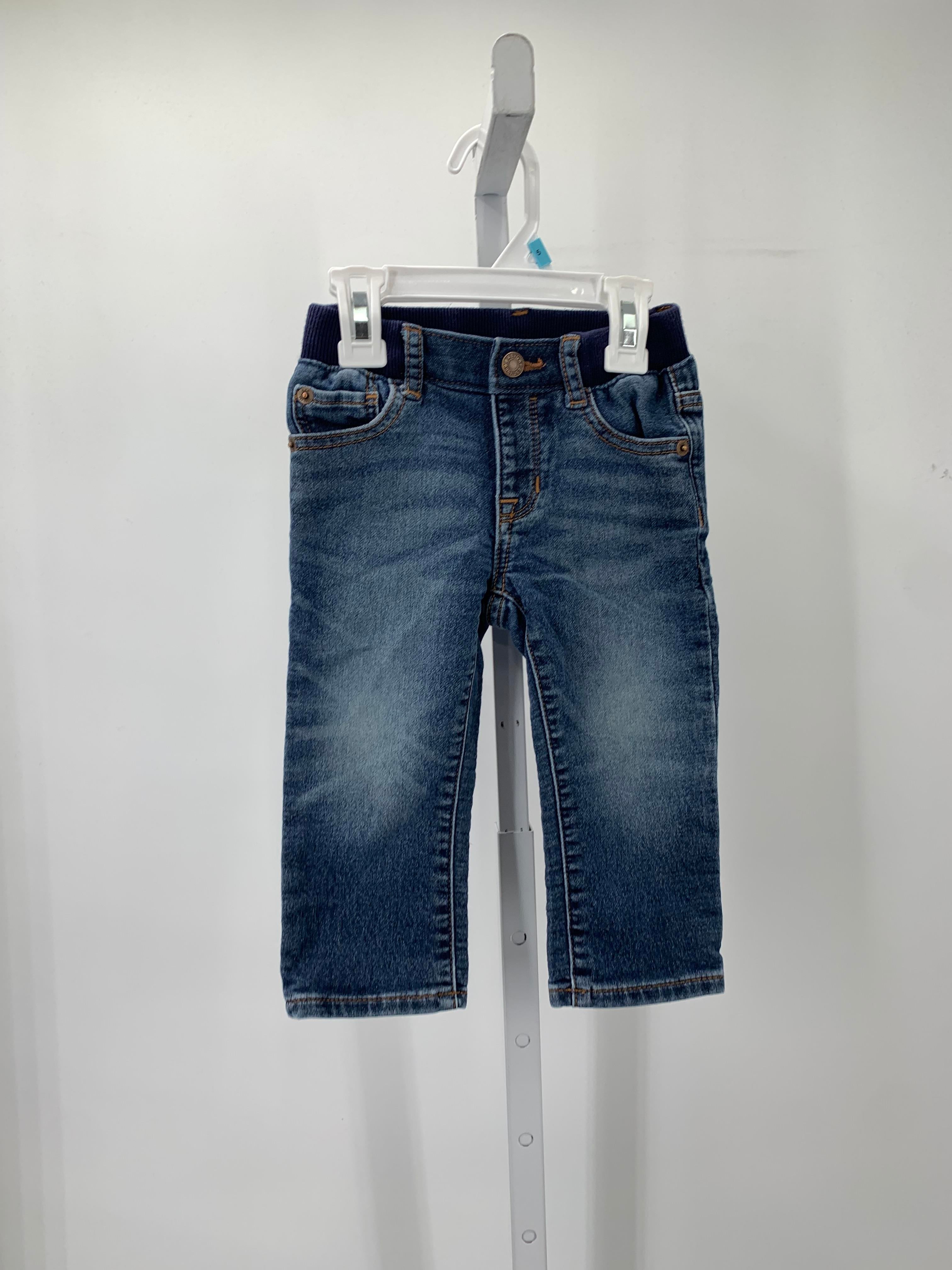 ELASTIC WAIST DENIM