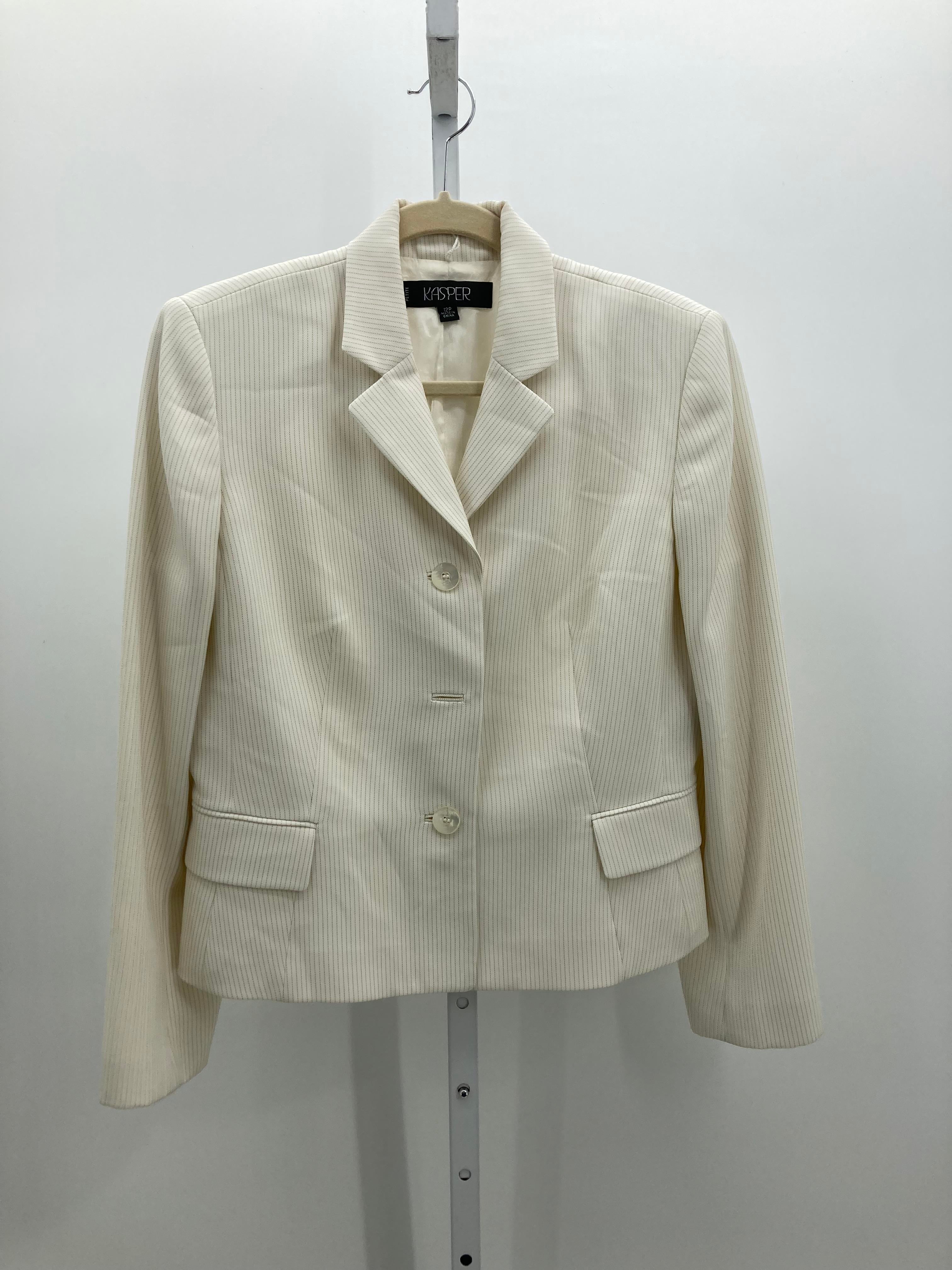Kasper Size 12 Petite Petite Blazer