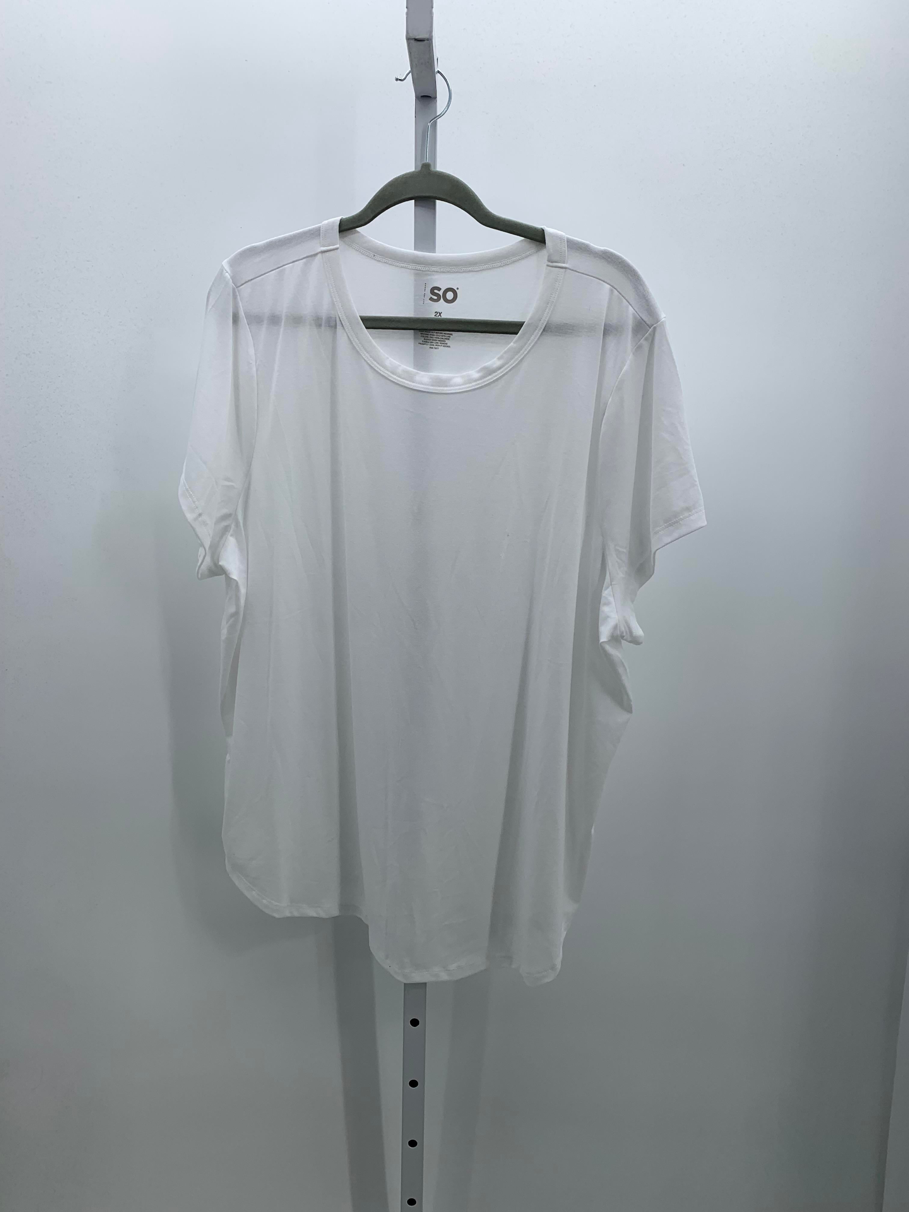SO Size 2X Womens Short Sleeve Shirt