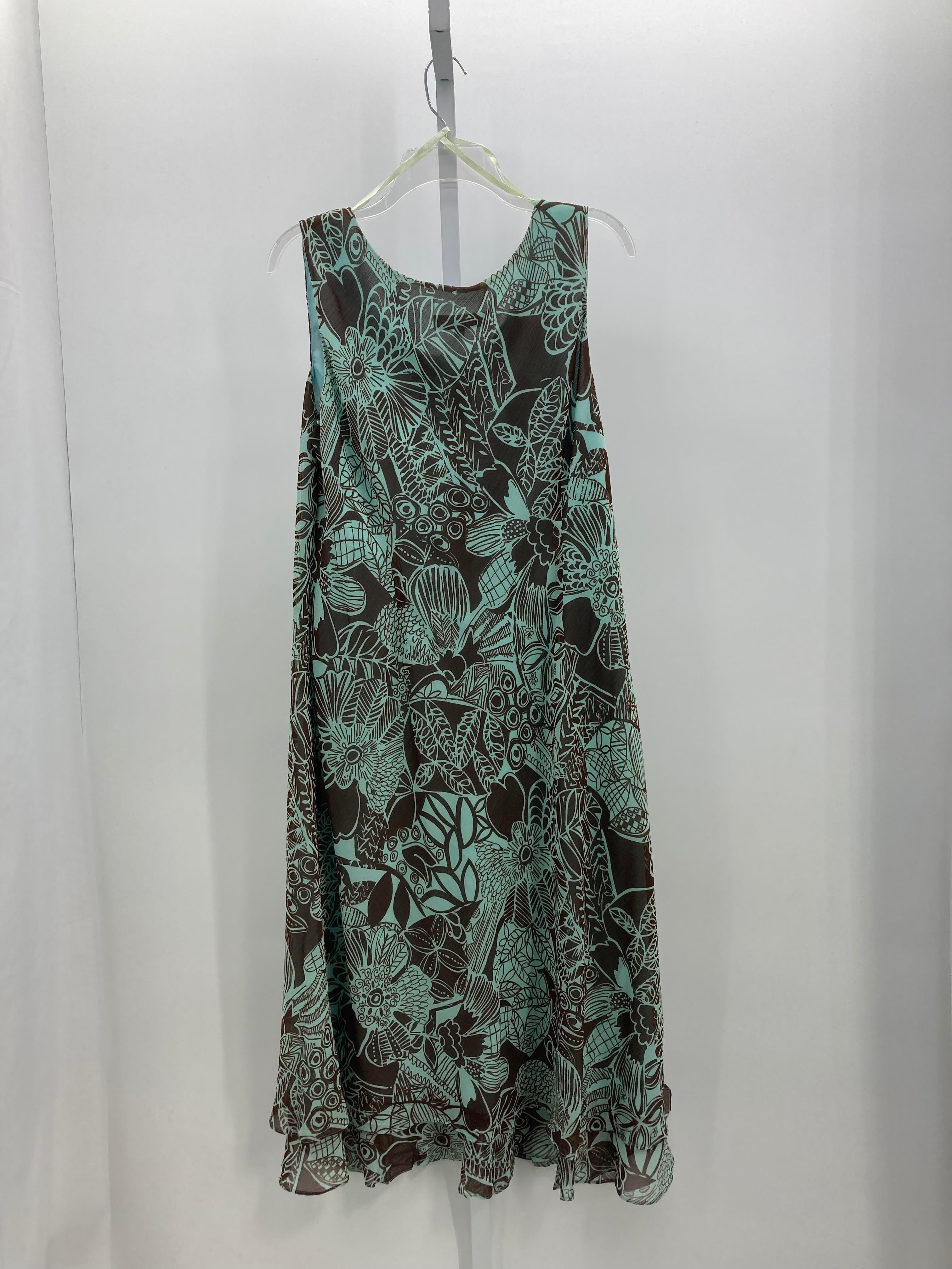 Dress Barn Size 16 Misses Sleeveless Dress