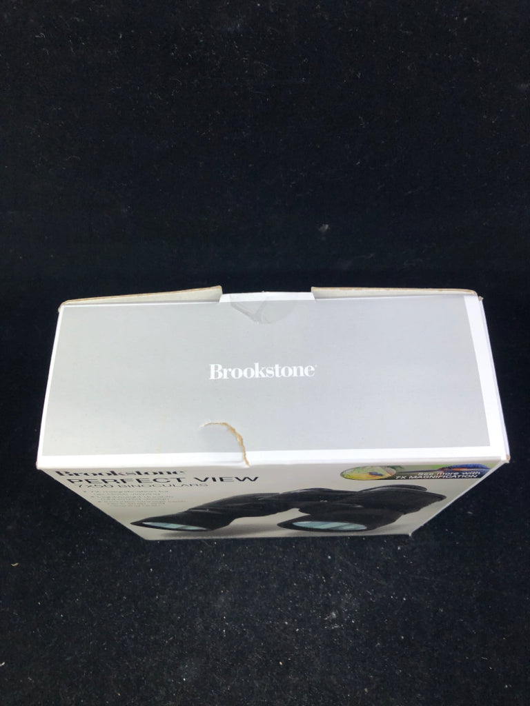 NIB BROOKSTONE PERFECT VIEW 7X50 BINOCULARS.