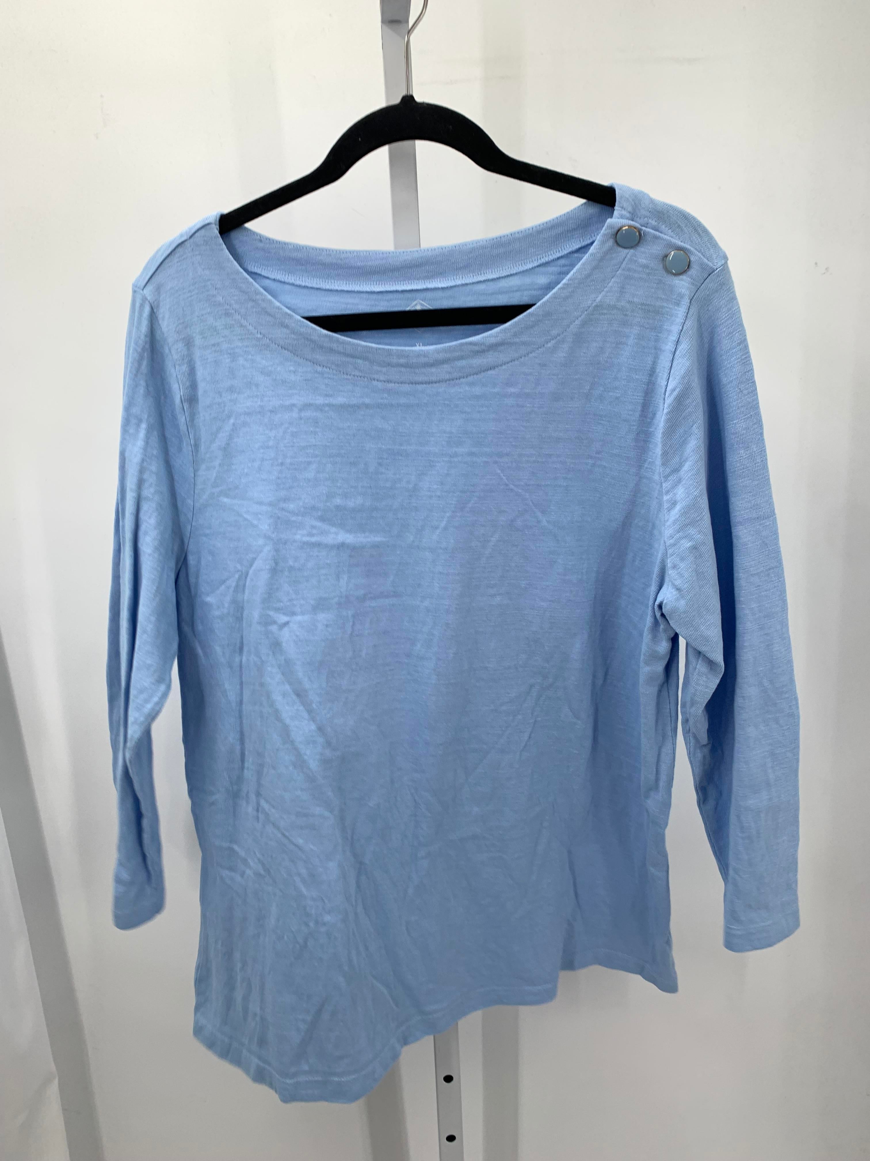 St. Johns Bay Size Extra Large Misses Long Sleeve Shirt