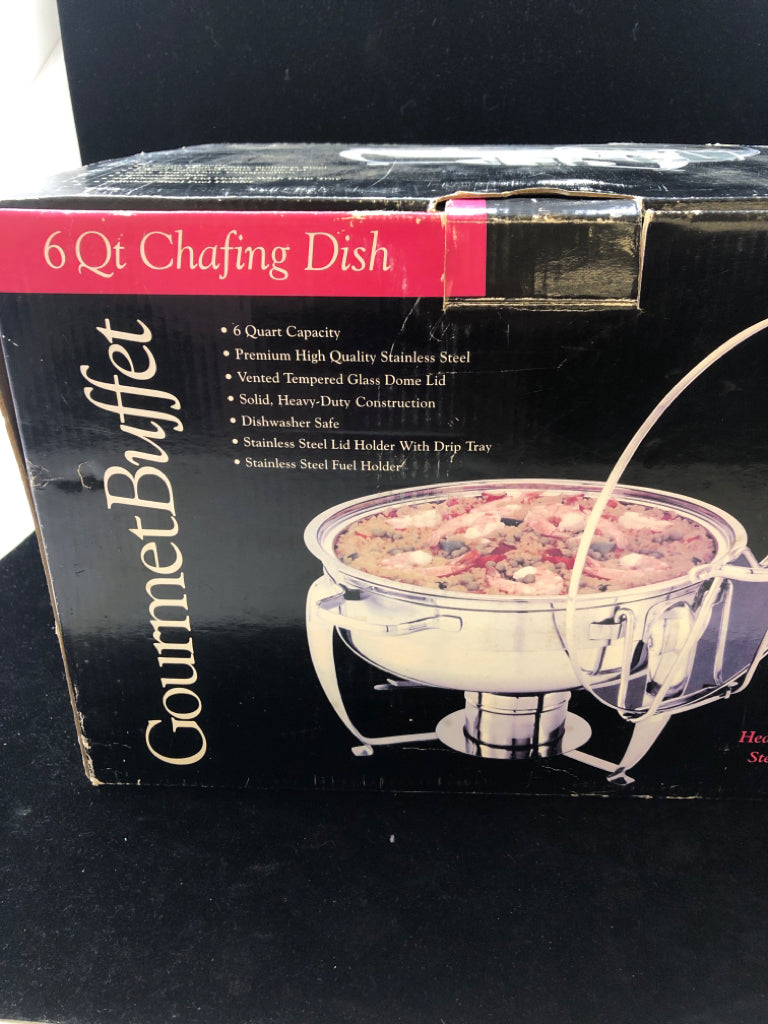 NIB 6 QT CHAFING DISH