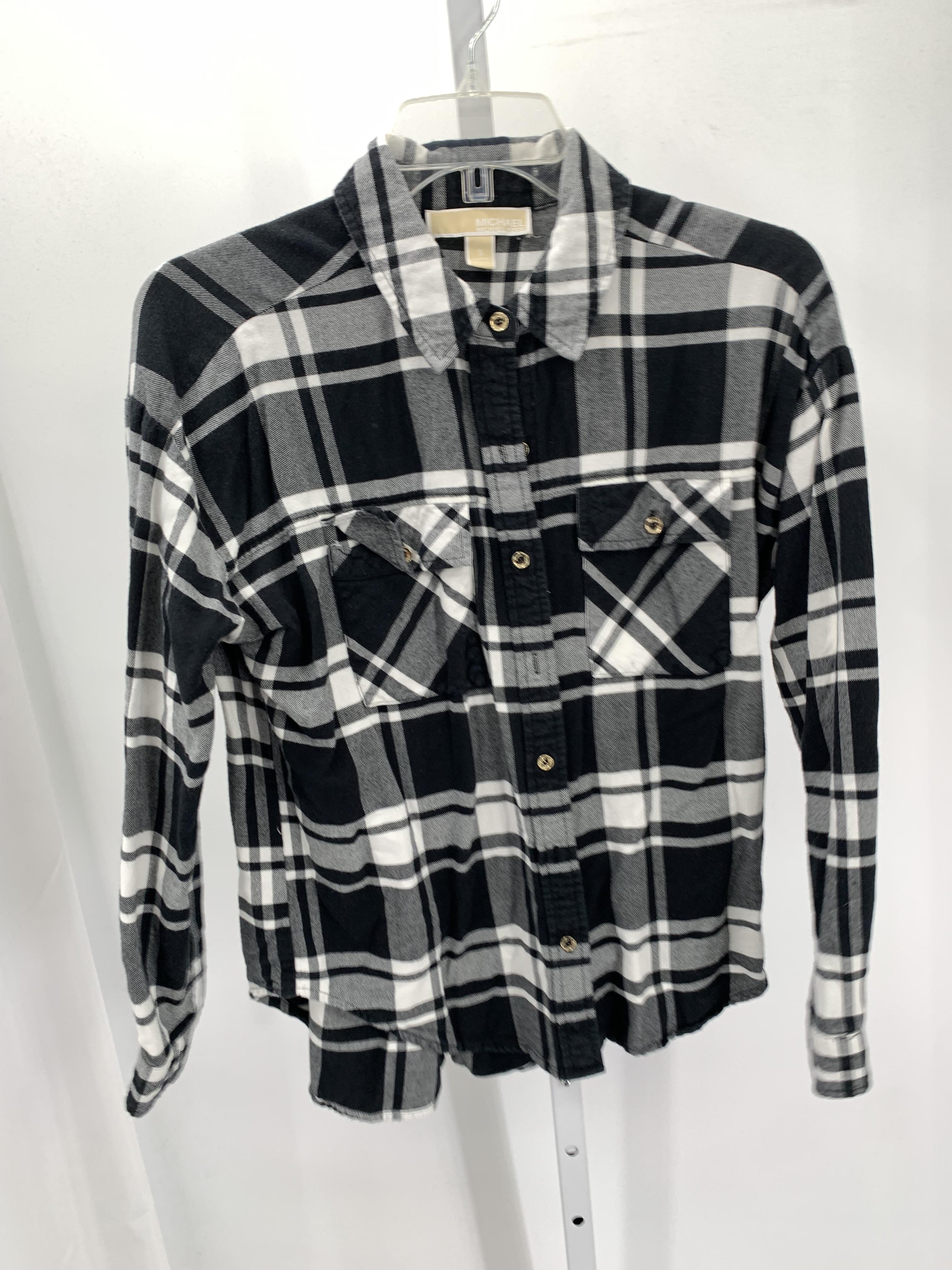 Michael Kors Size Small Misses Long Sleeve Shirt