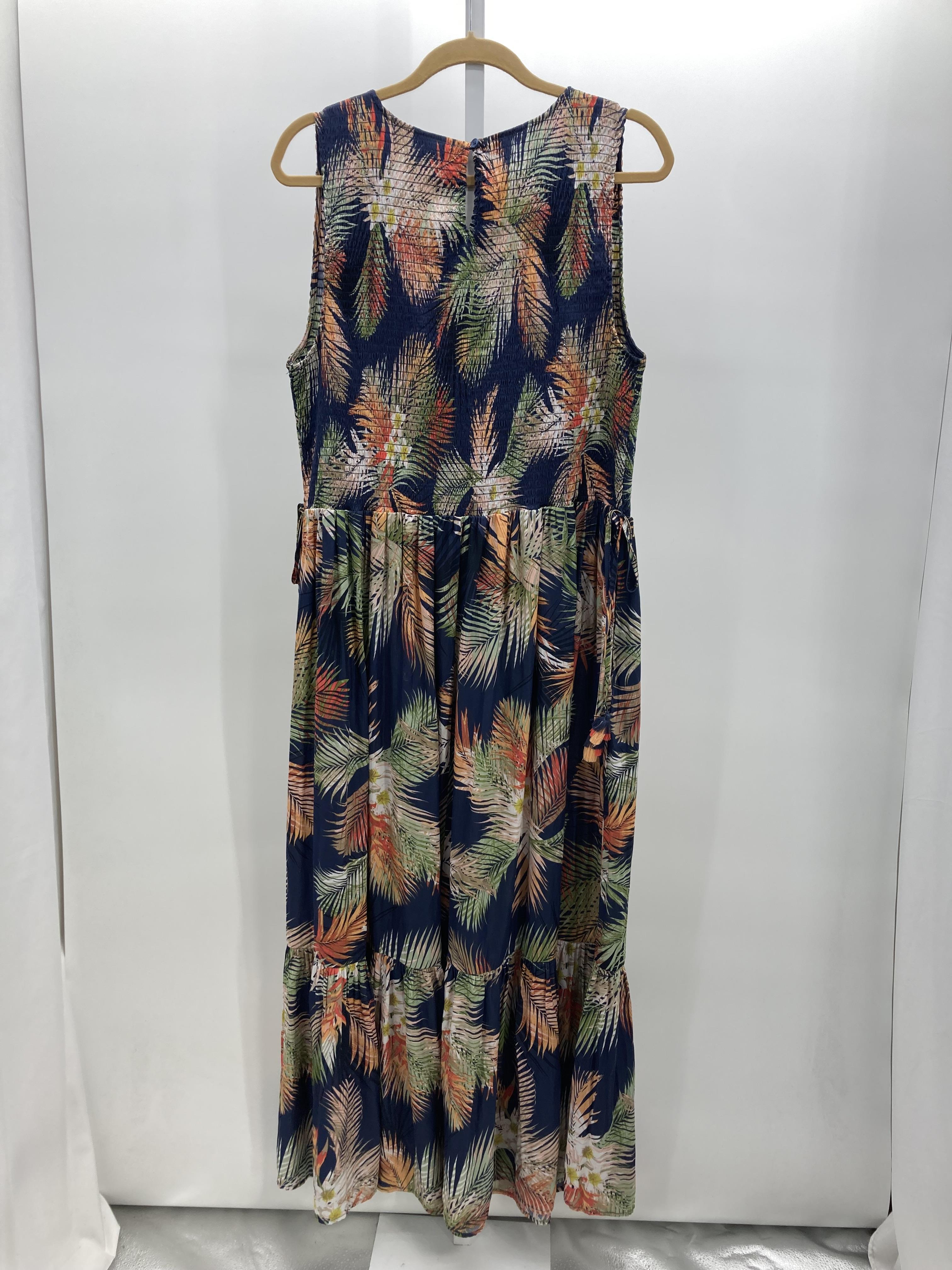Terra & Sky Size 1X Womens Sundress