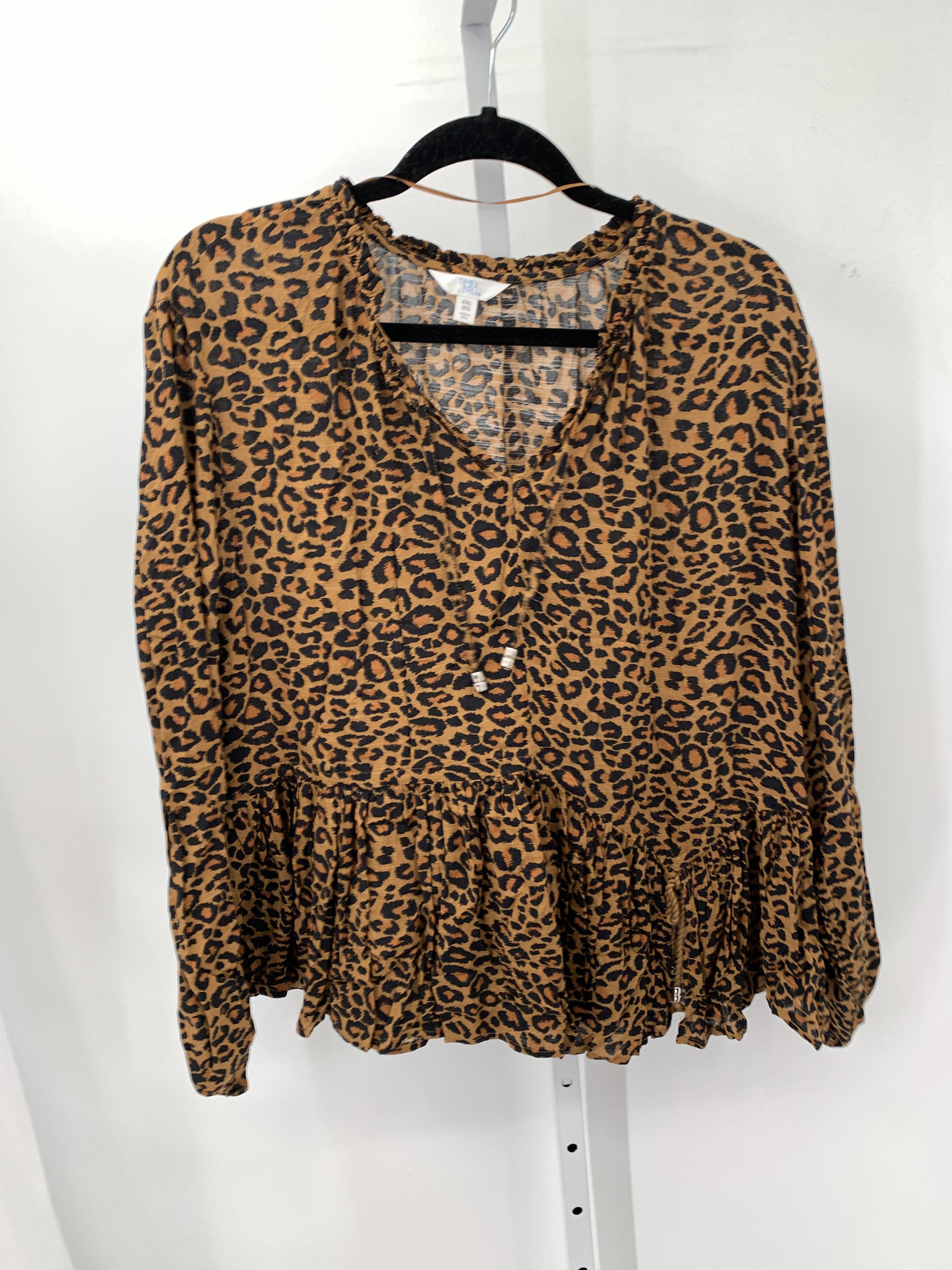 Time and Tru Size XXL Misses Long Sleeve Shirt