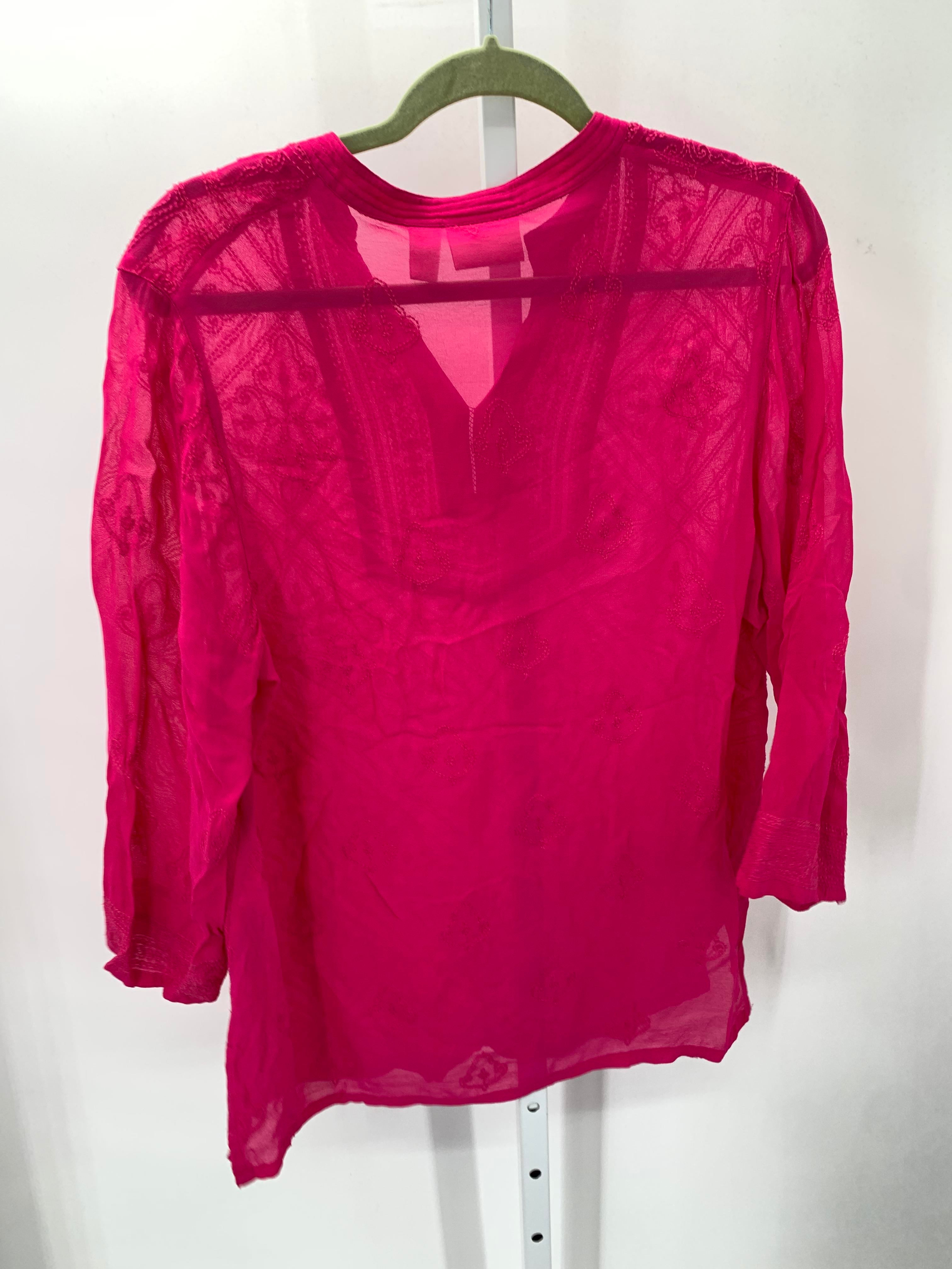 Chico's Size Medium Misses Long Sleeve Shirt