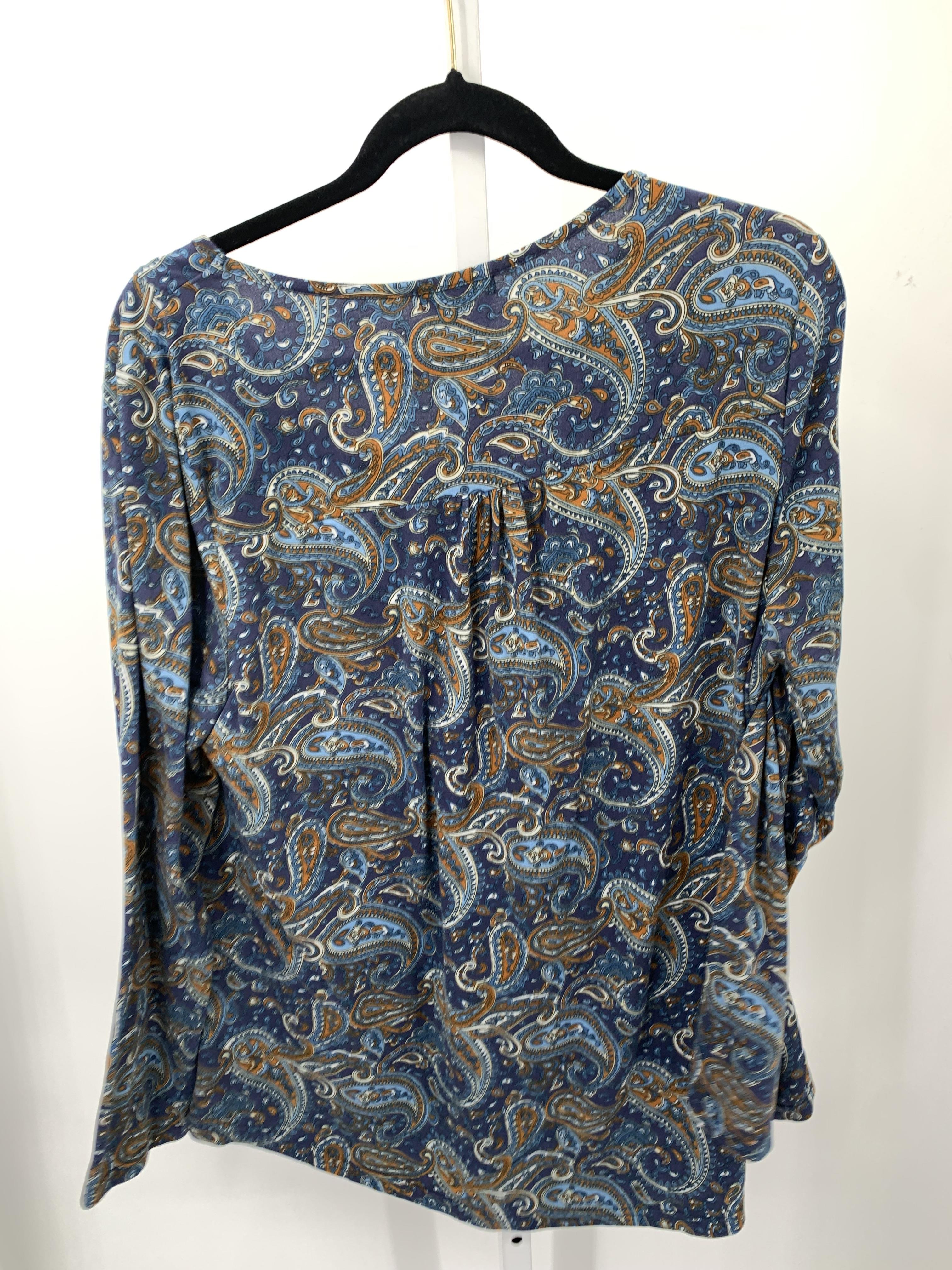 Size 1X Womens Long Sleeve Shirt