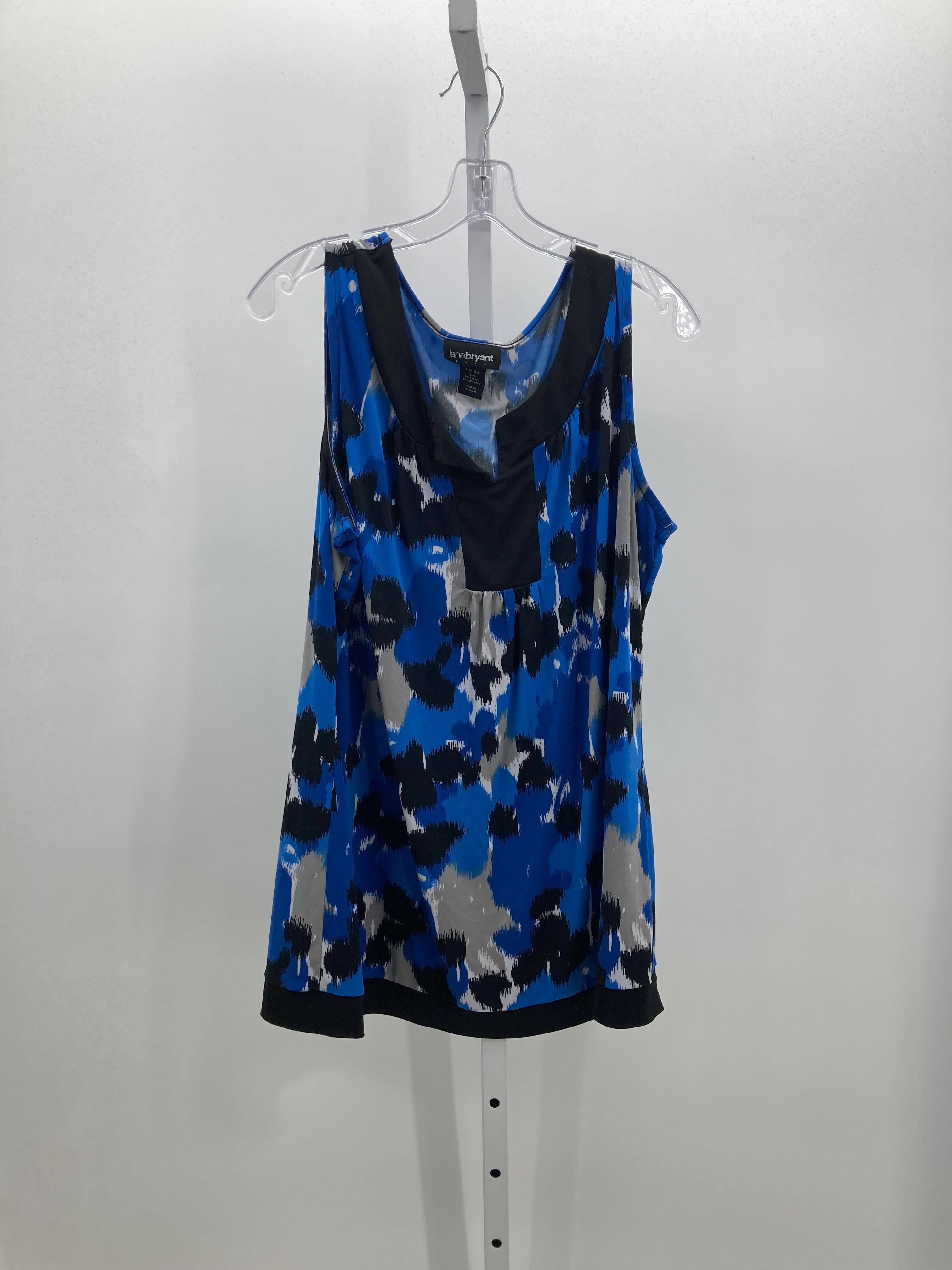 Lane Bryant Size 14/16 W Womens Sleeveless Shirt